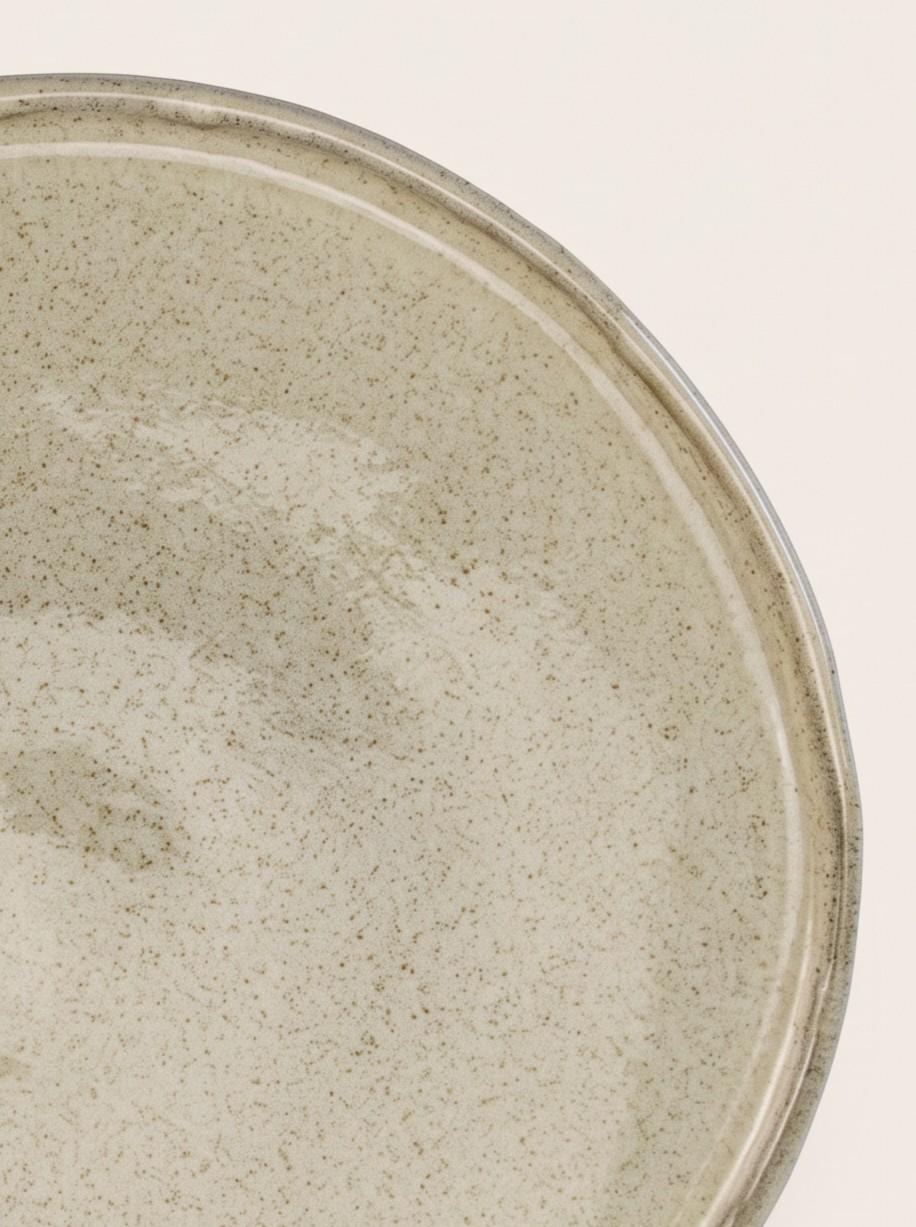 Plato Lateral Beige 22 cm-1