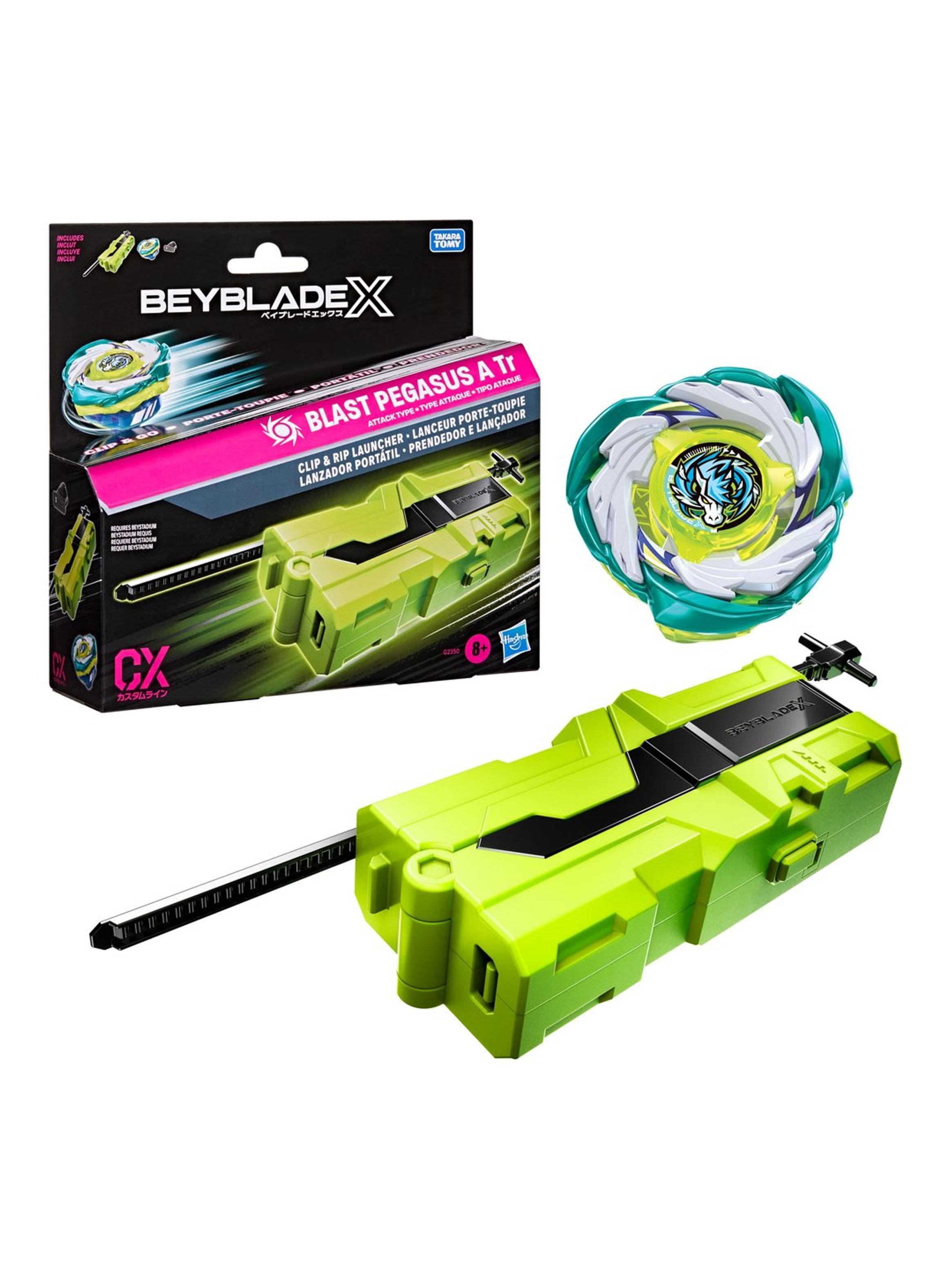 Trompo Beyblade X Set con Lanzador Portátil-1
