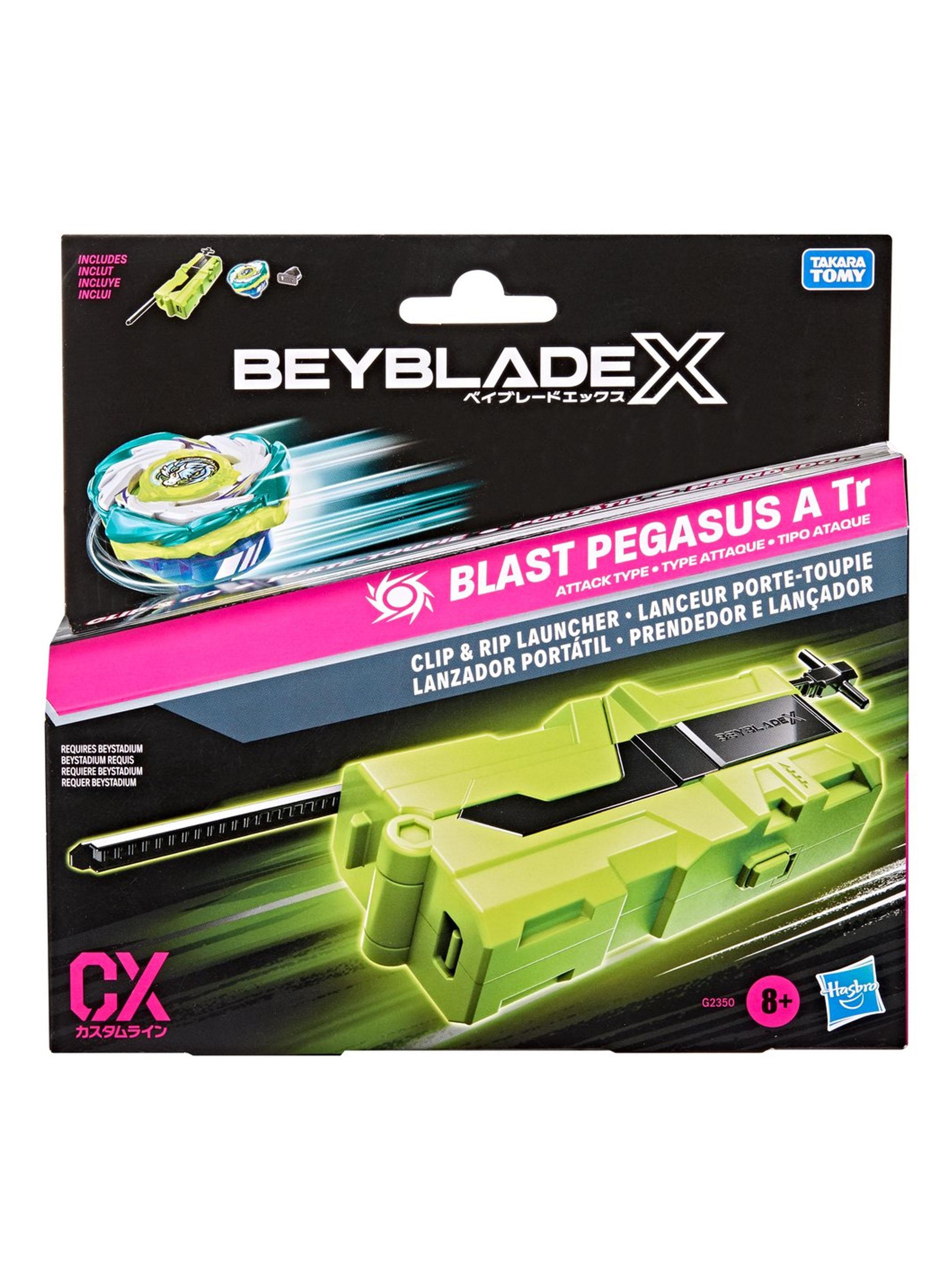 Trompo Beyblade X Set con Lanzador Portátil-0