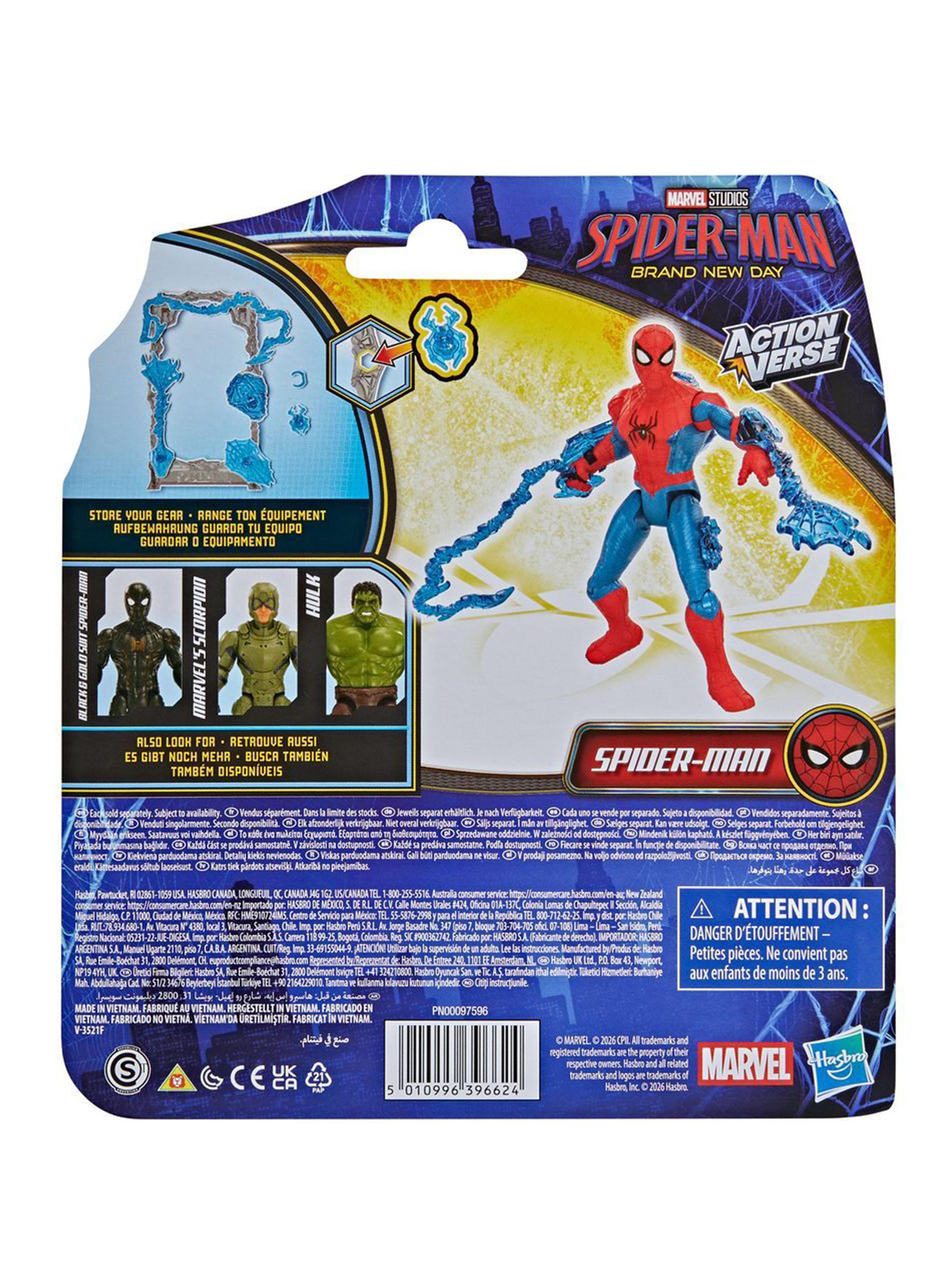 Figura de Acción SpiderMan ActionVerse Brand New Day-3