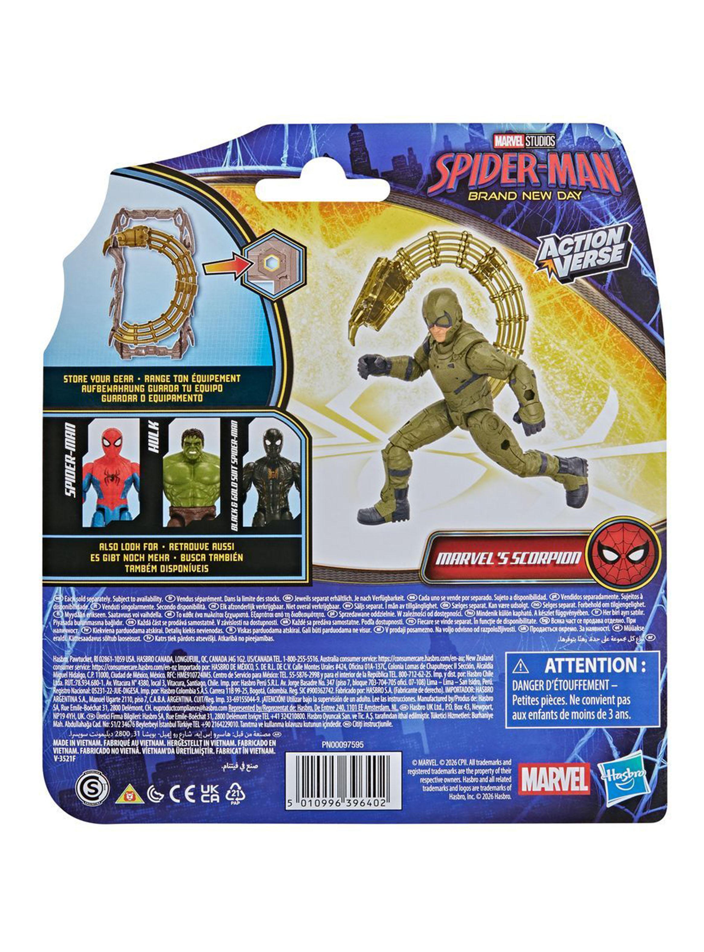 Figura de Acción Marvel´s Scorpion de Spiderman-3