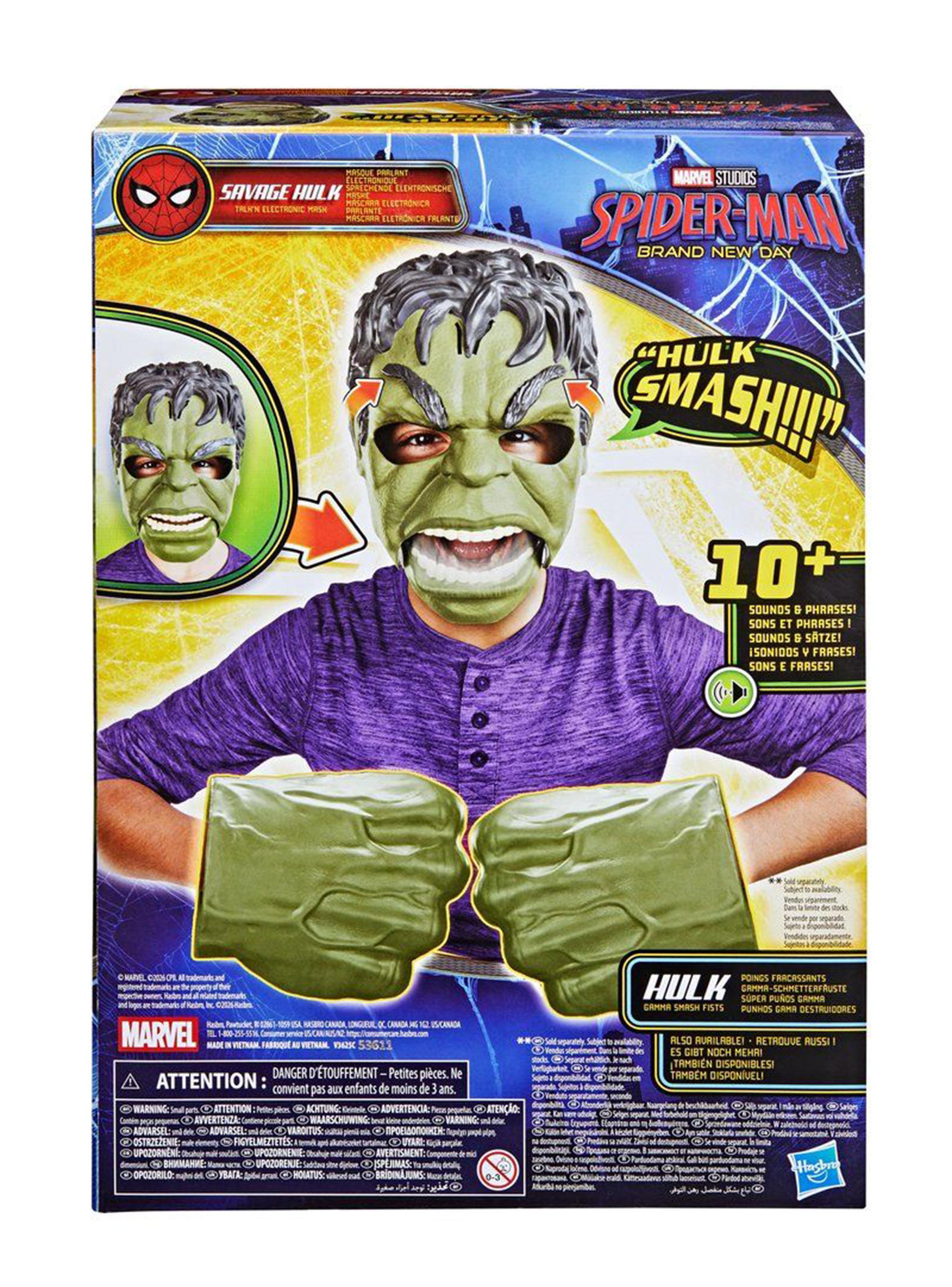 Máscara Savage Hulk de Spiderman Brand New Day-3