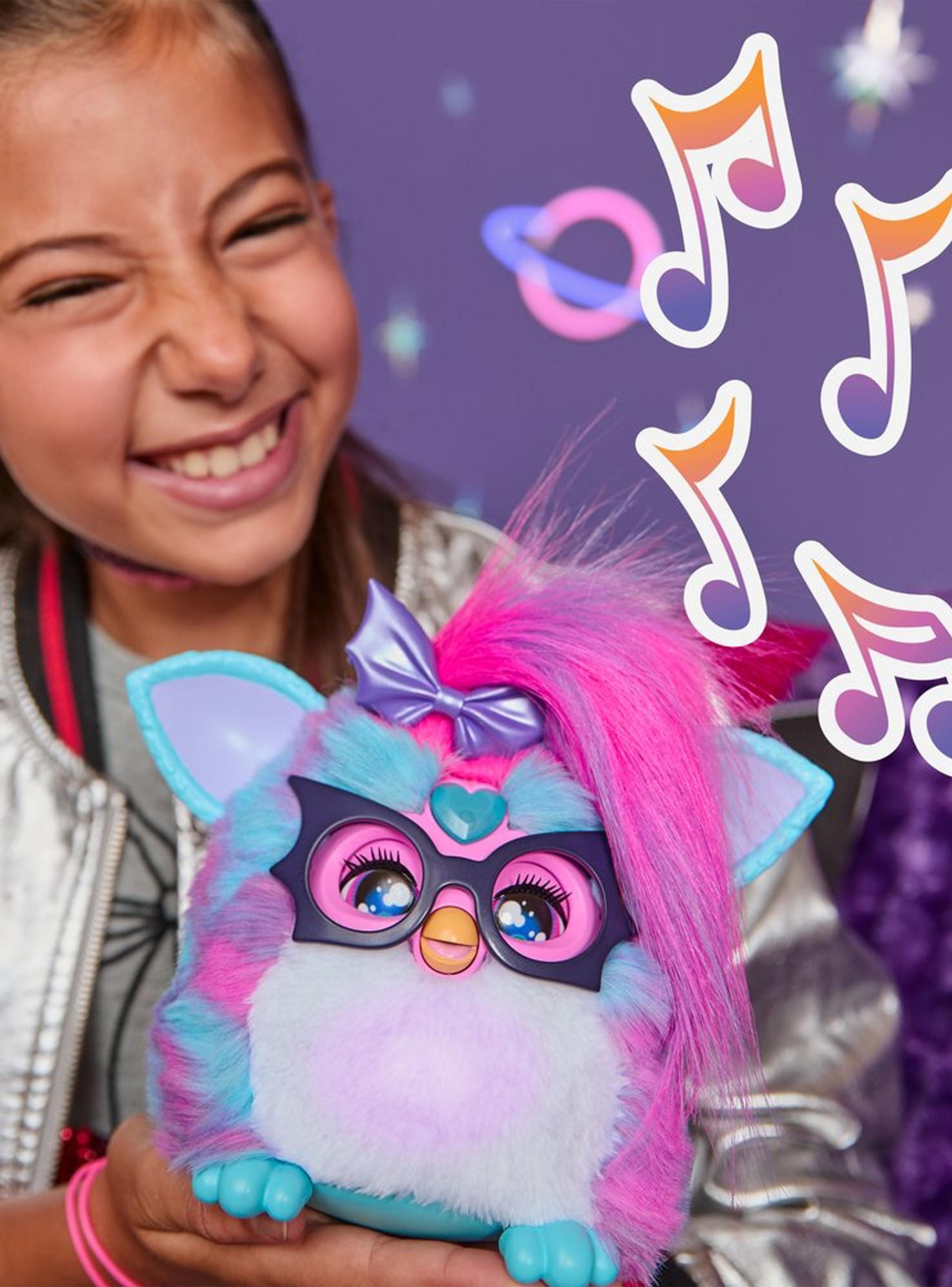 Peluche Electrónico Furby Vibes Blue Razz-5