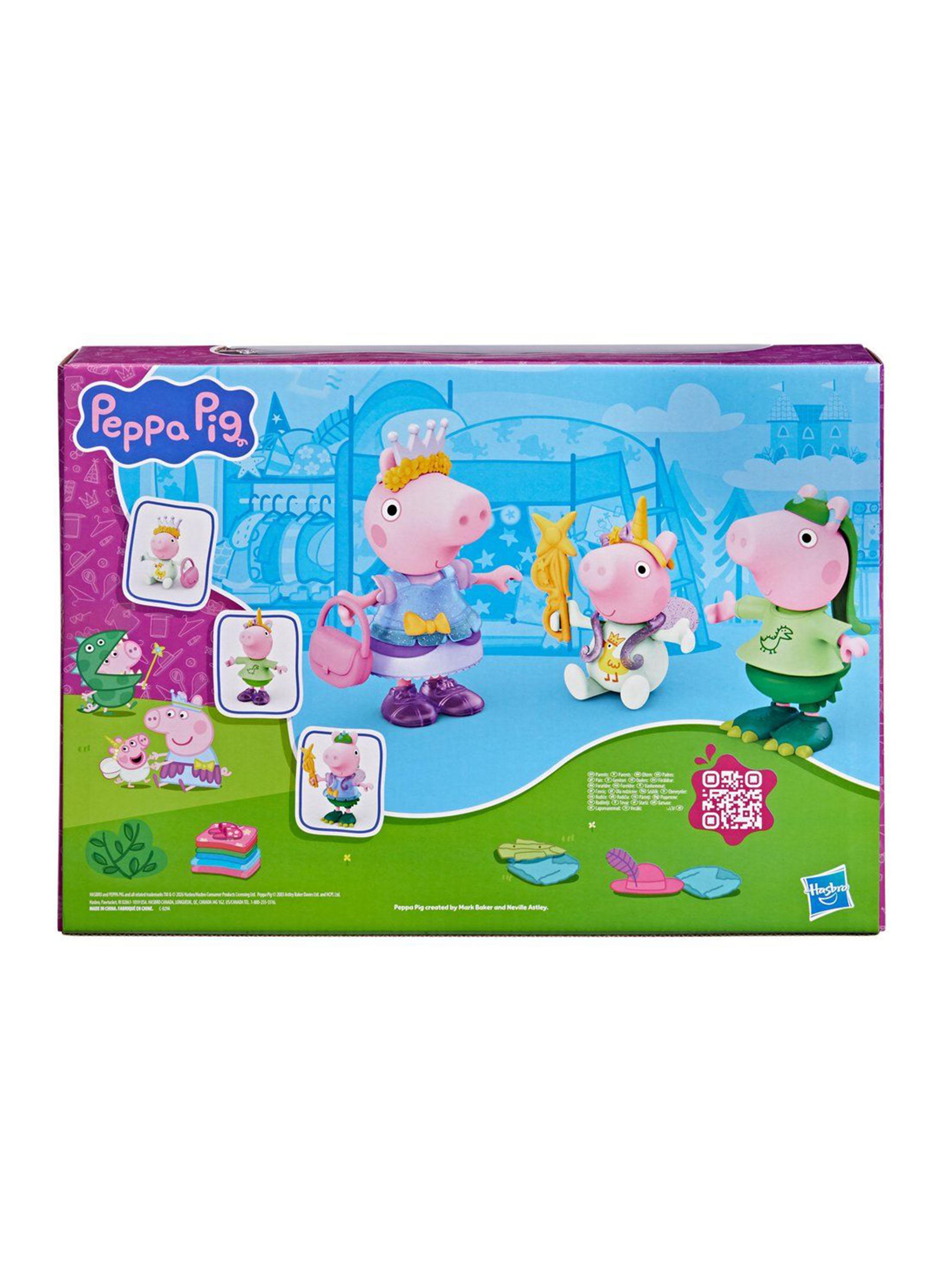 Set Figuras de Acción Tres Cerditos Vestidos con Estilo-3