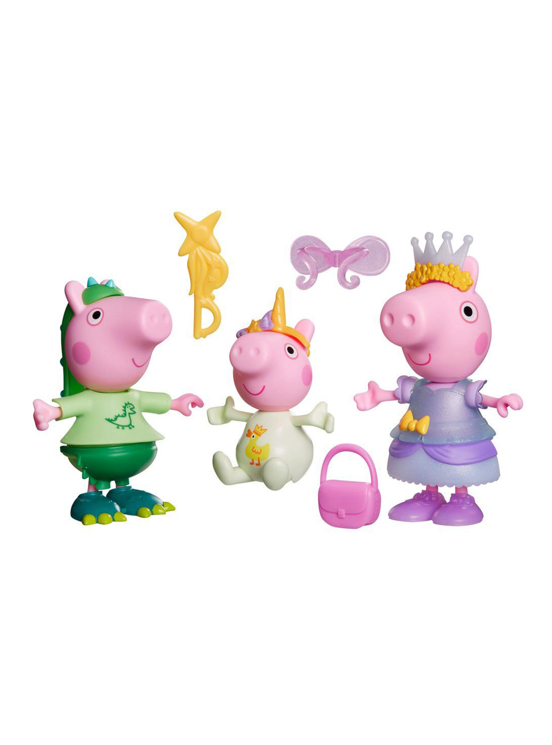 Set Figuras de Acción Tres Cerditos Vestidos con Estilo-2