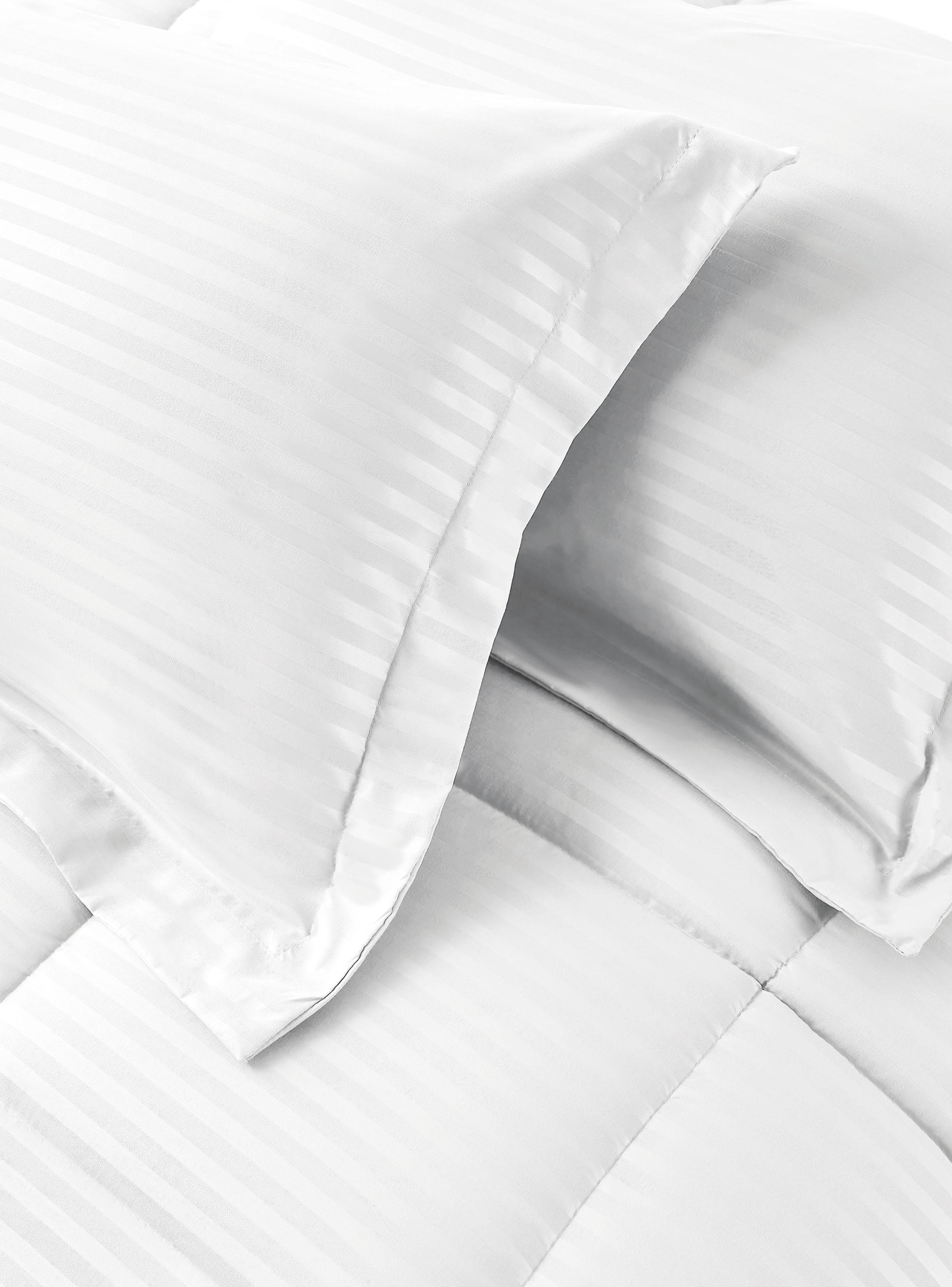 Plumón Microfibra Embossed Blanco Súper King-1