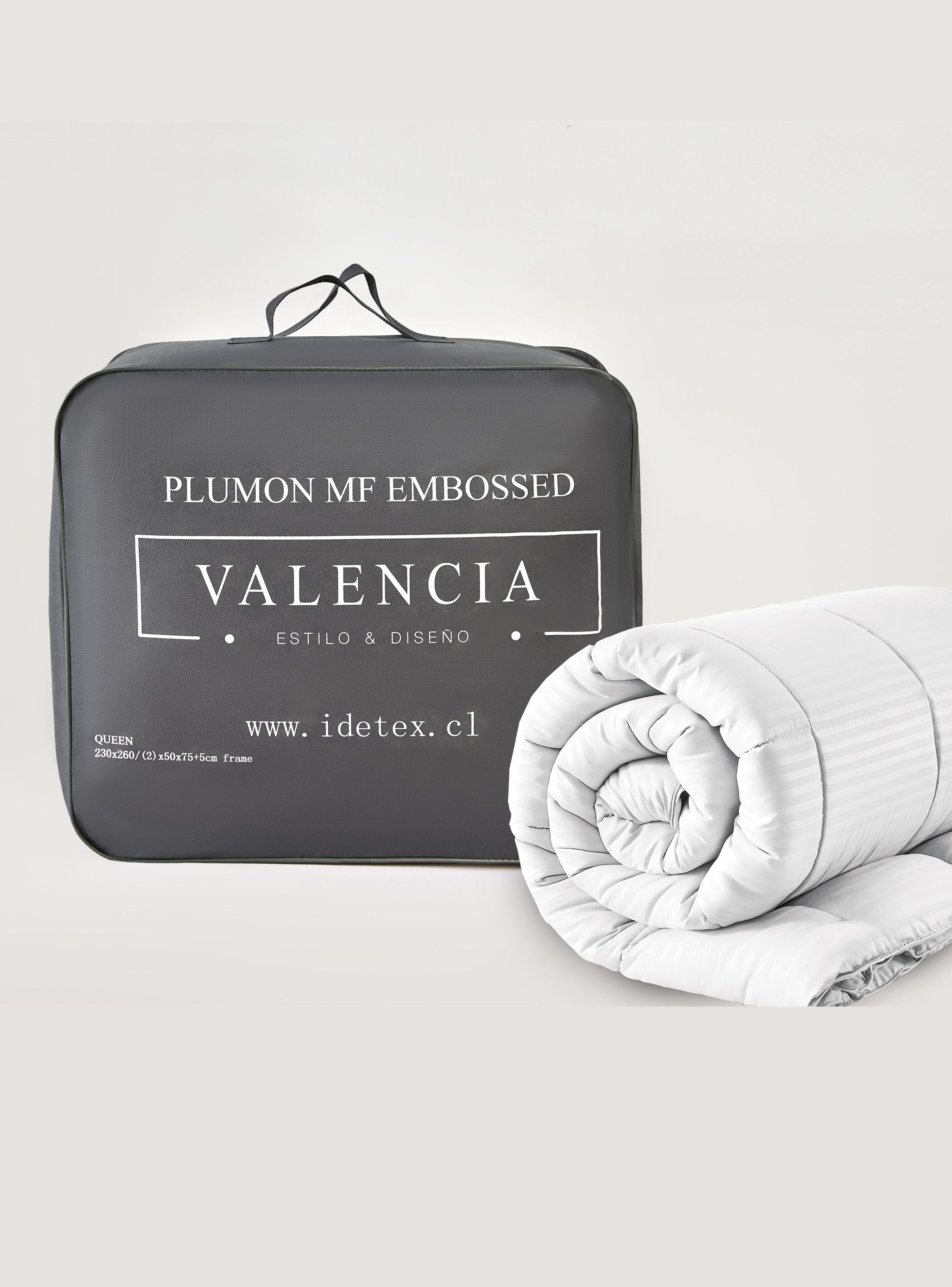 Plumón Microfibra Embossed Rosado Súper King-3