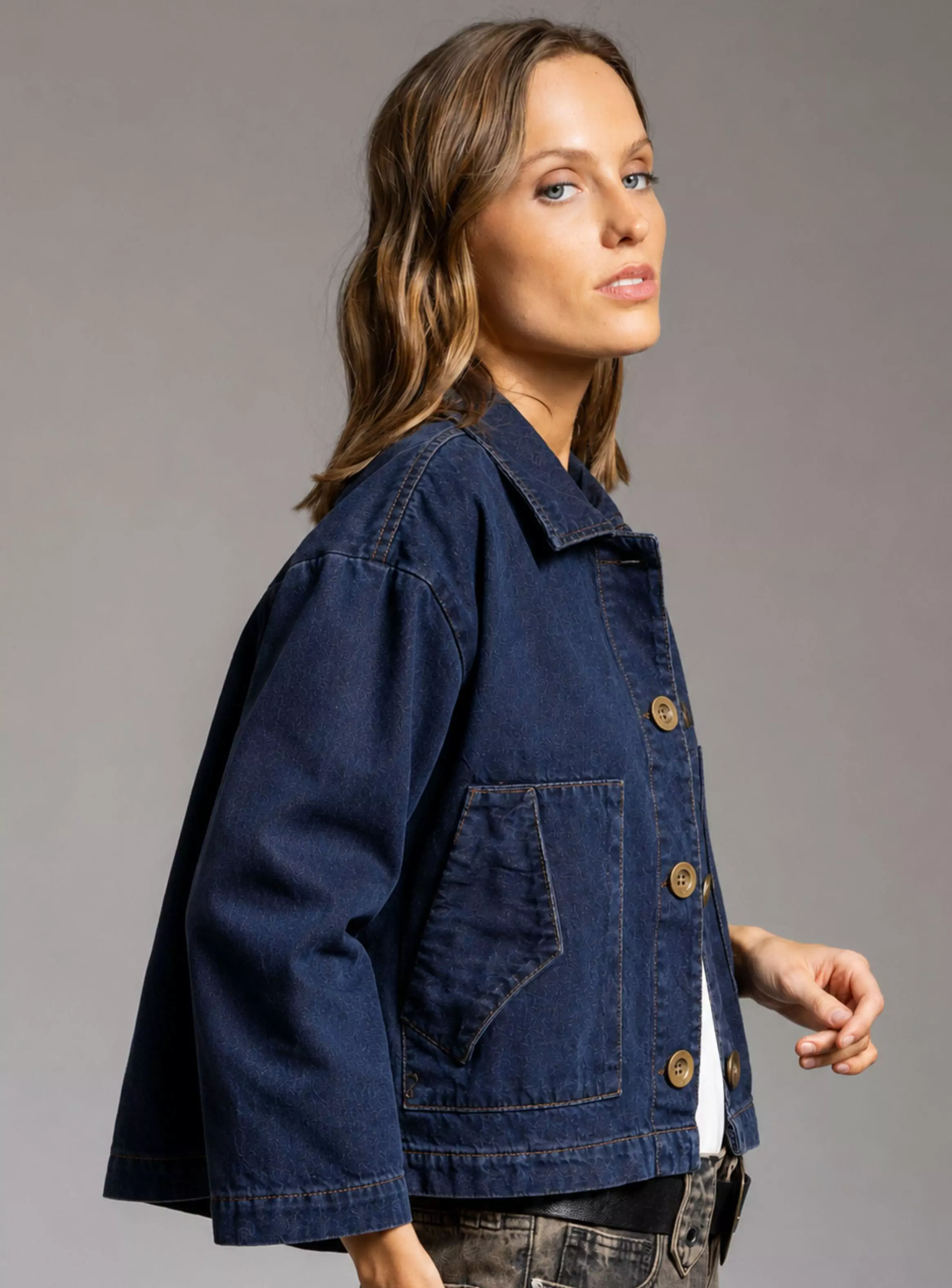 Chaqueta Amaya J Azul R-3