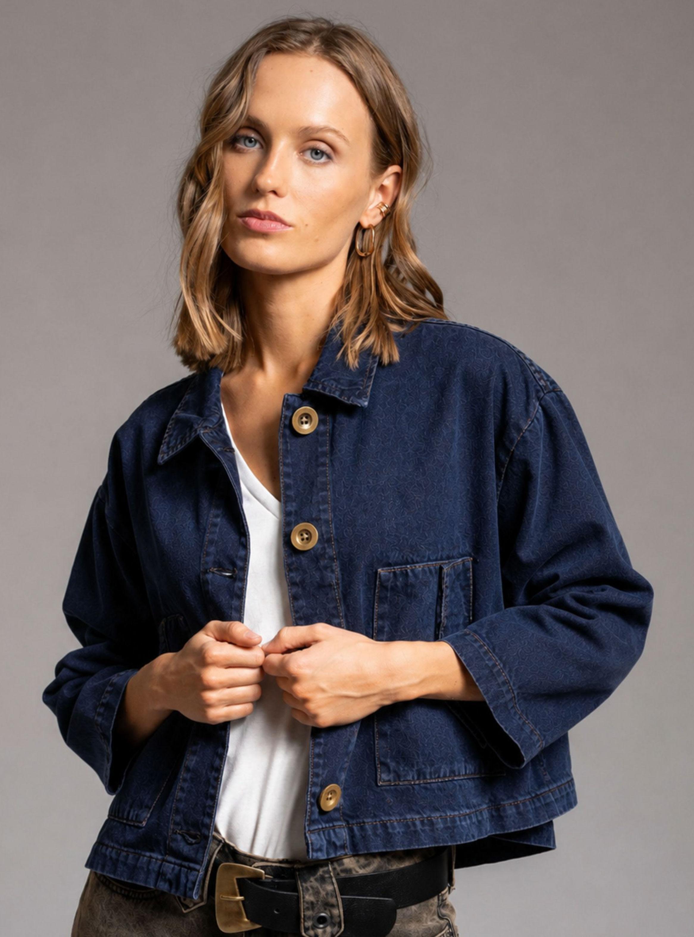 Chaqueta Amaya J Azul R-2