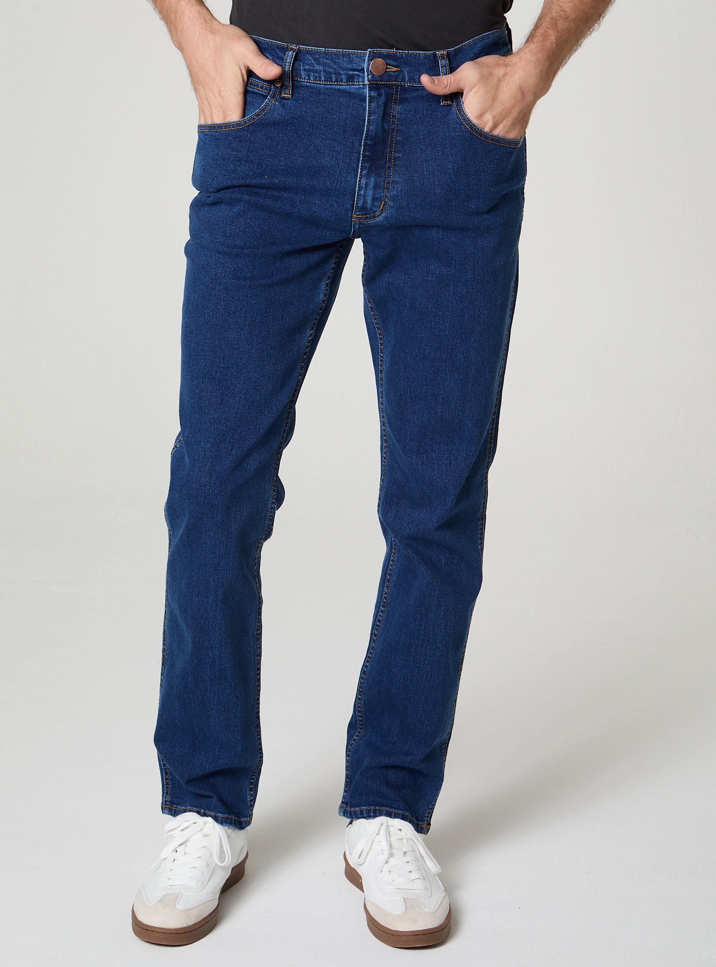 Jeans Regular Casual Tiro Medio-2