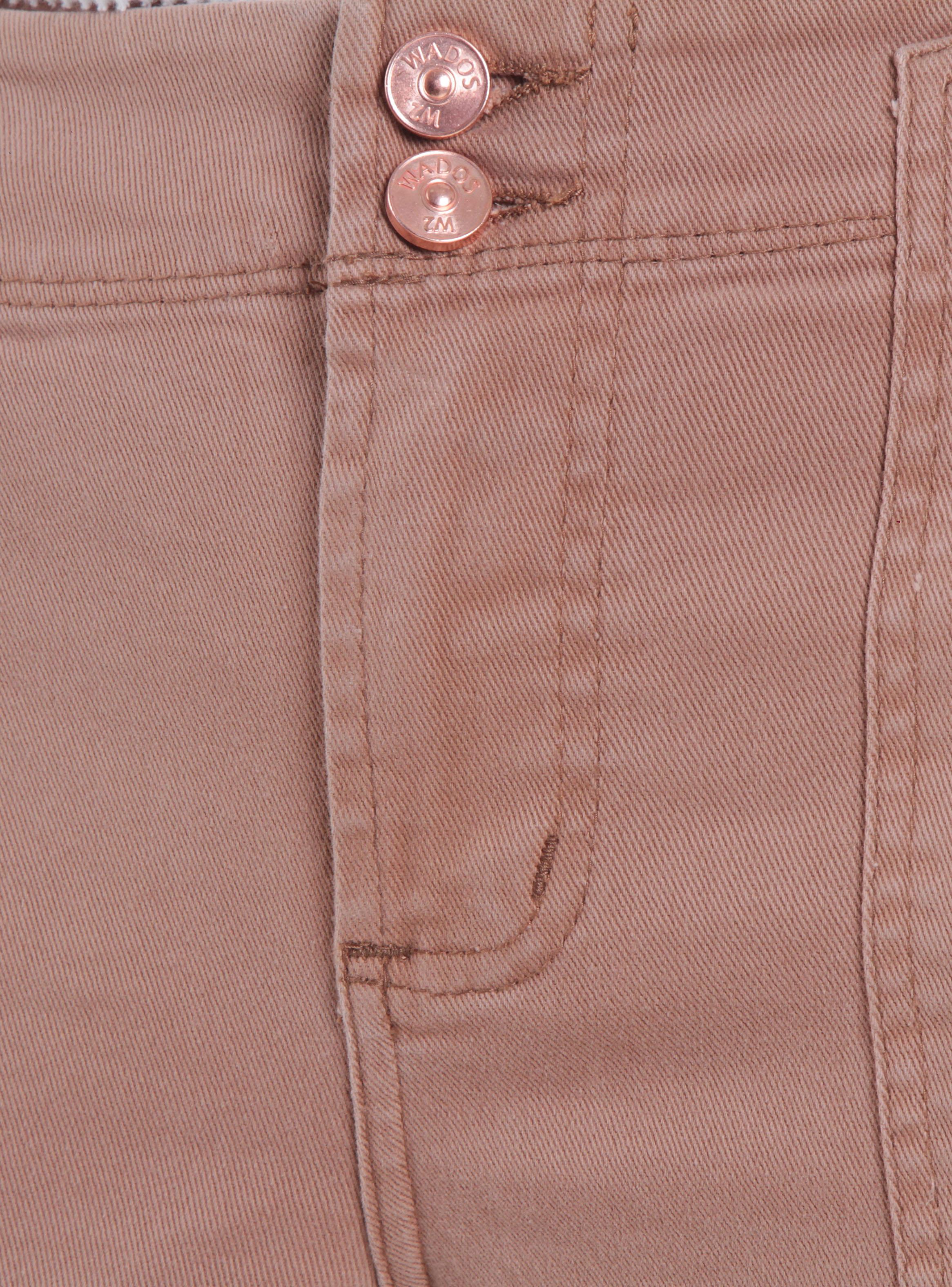Jeans Cargo Wide Leg Tiro Alto Pretina con Botón Riana-2