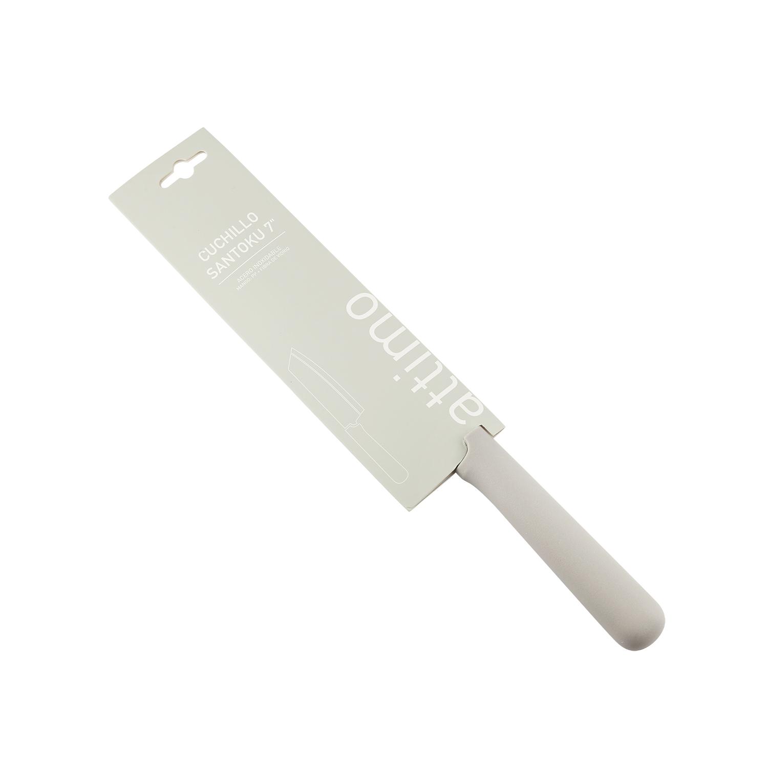 Cuchillo Santoku Acero Inoxidable-0