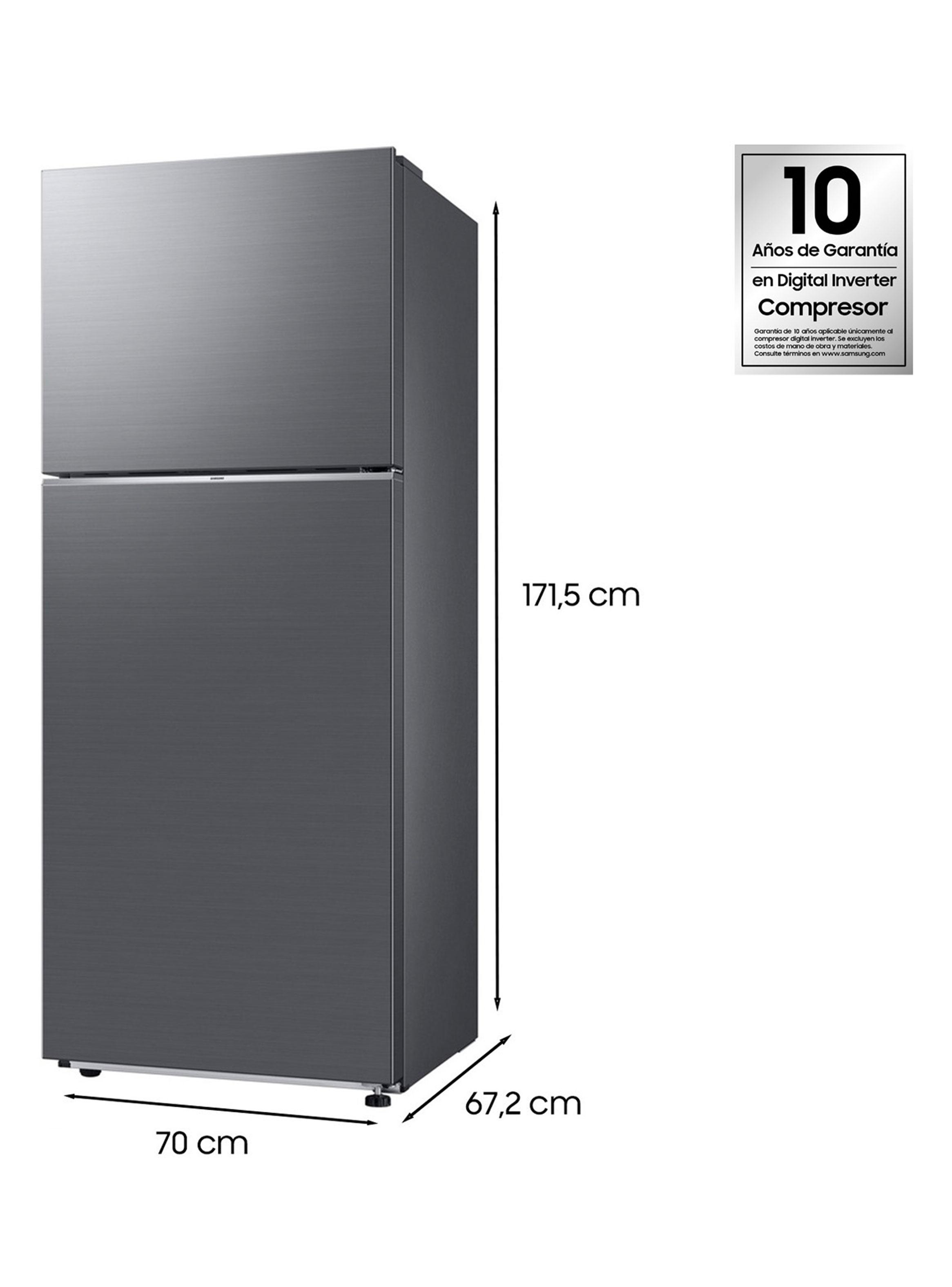 Refrigerador Top Mount No Frost 391 Litros RT38CG6000S9ZS Space Max-1
