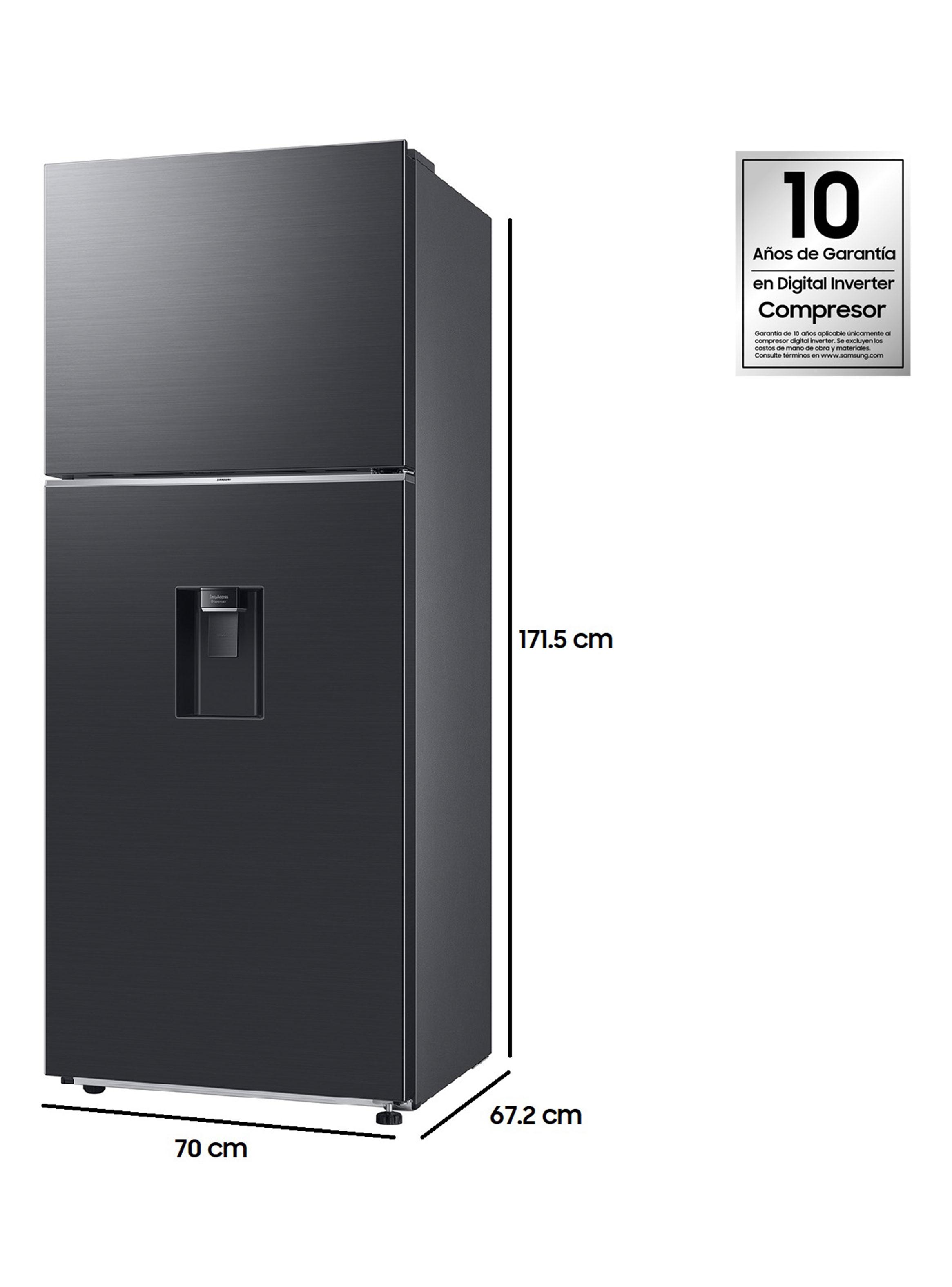 Refrigerador Top Mount Freezer Black 384 Litros con WiFi Space Max-1