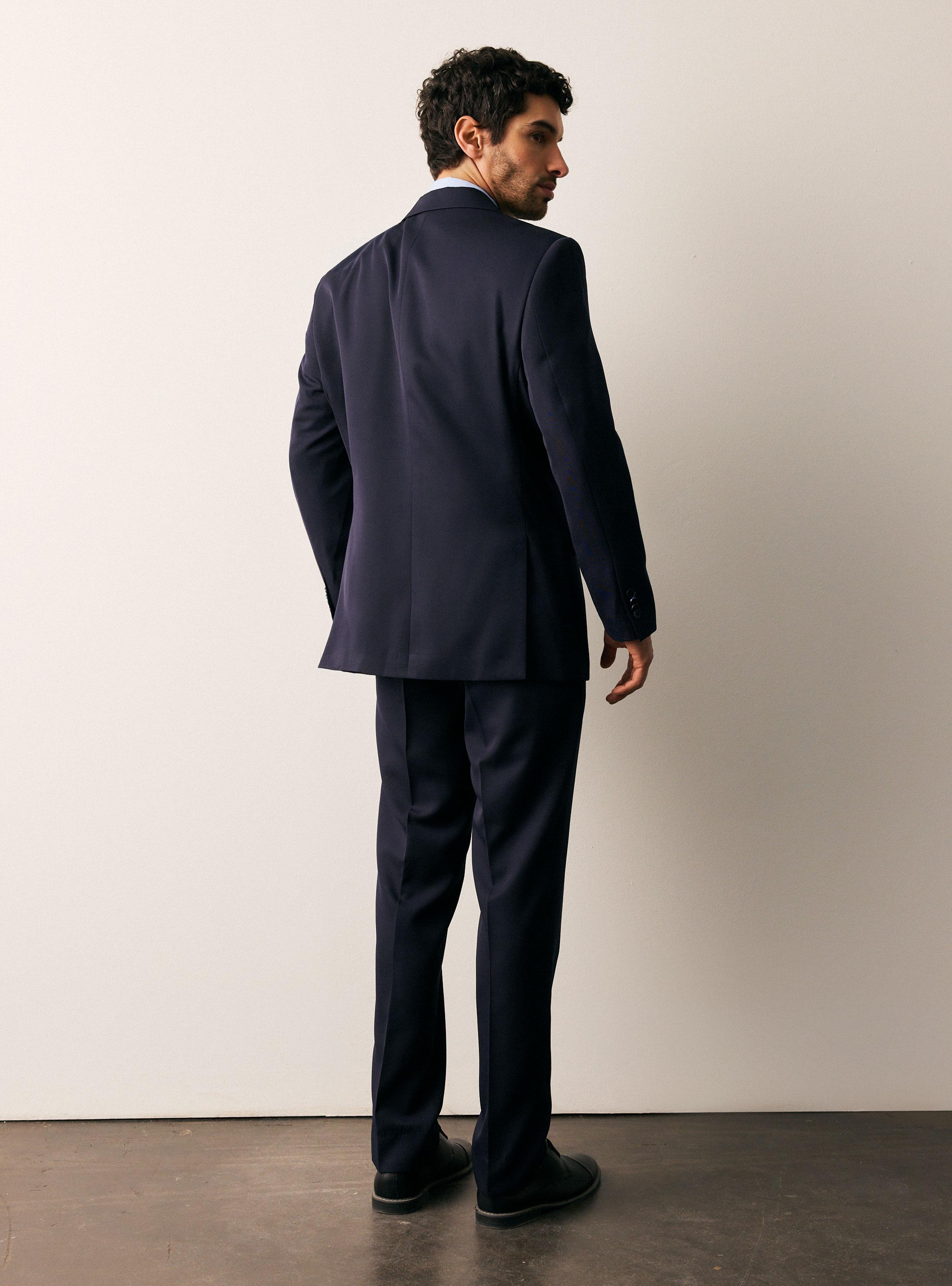 Traje Recto Liso Regular Fit-5