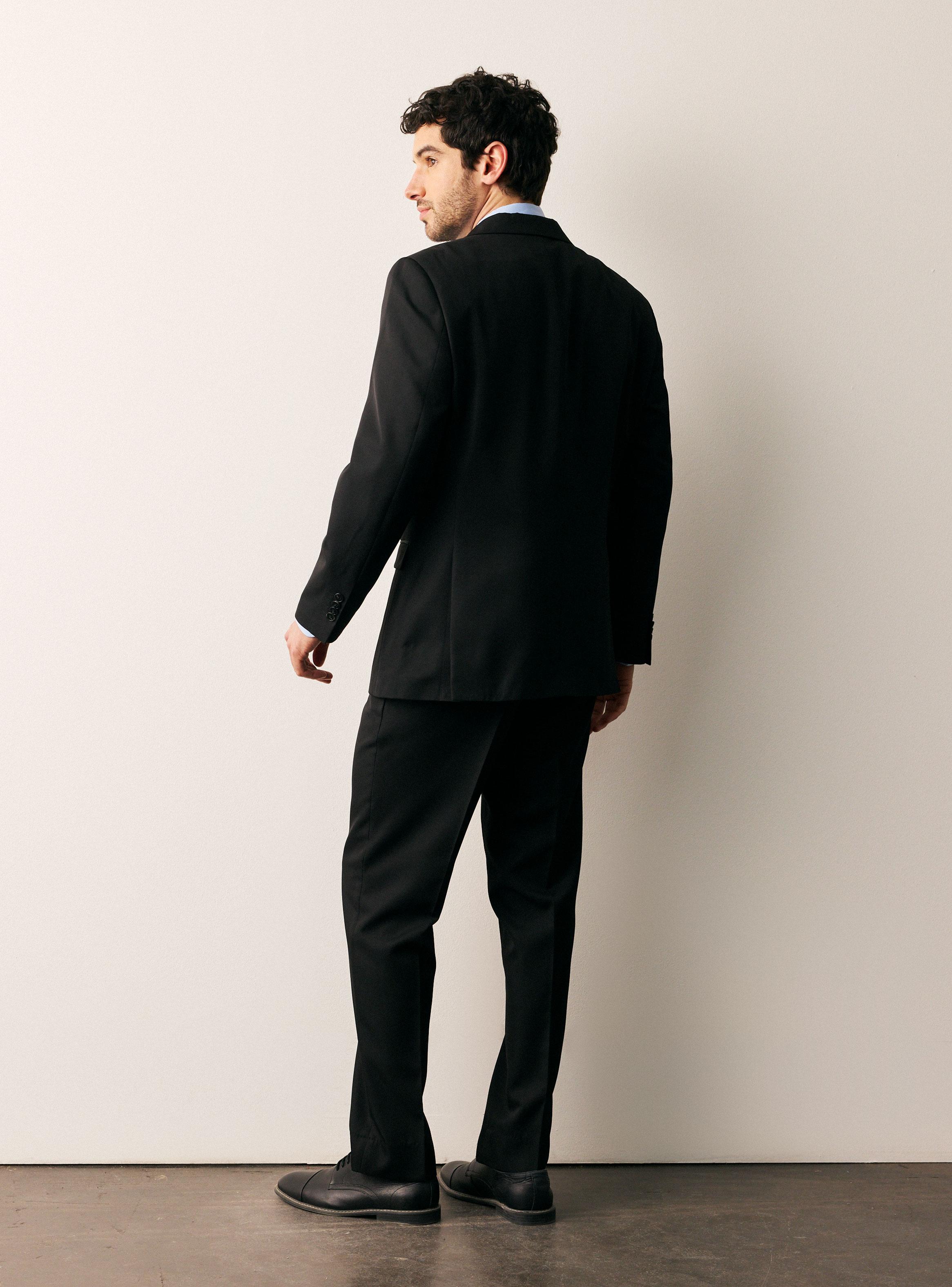 Traje Recto Regular Fit Liso Color-5