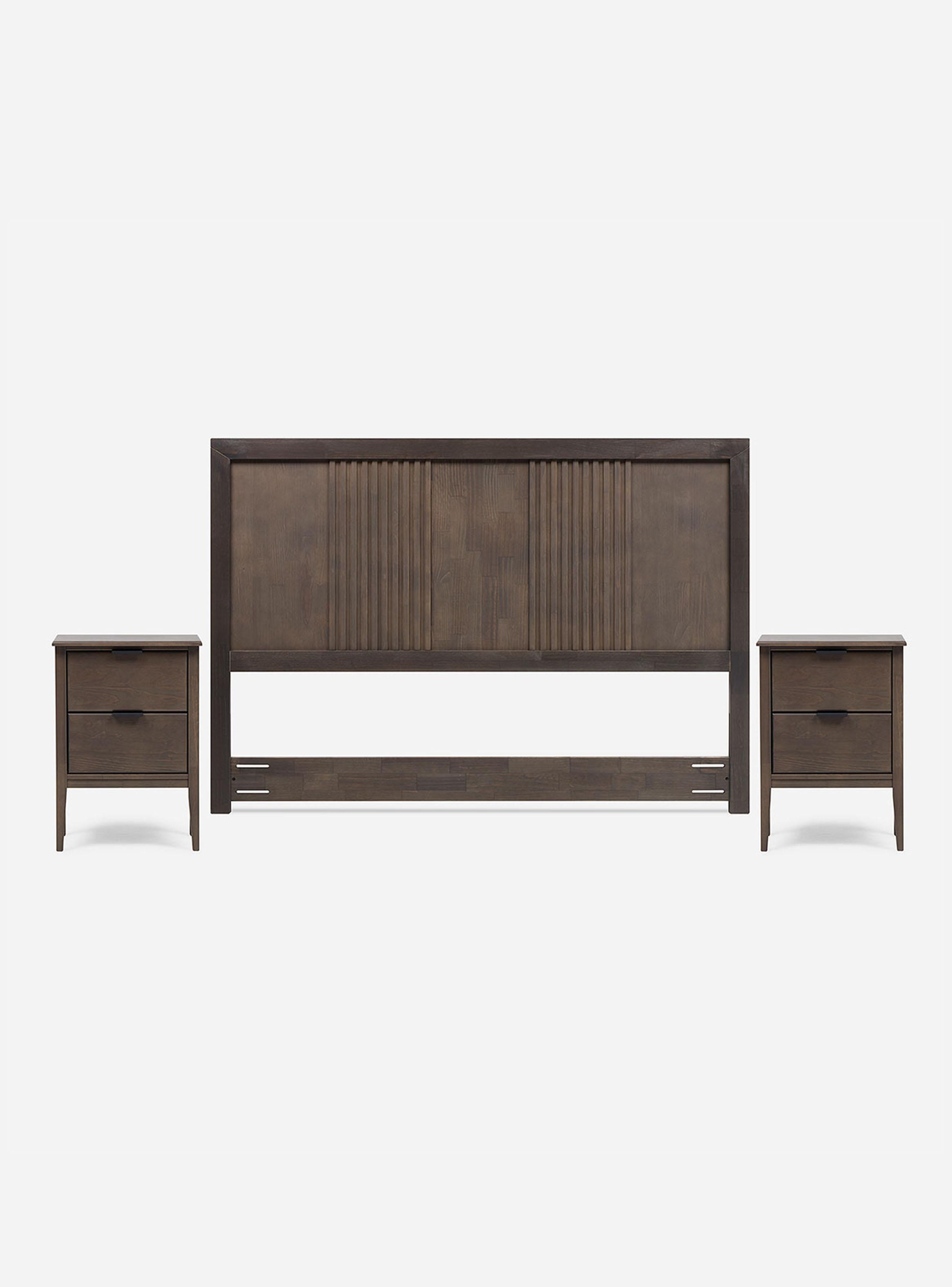 Cama Europea 2 Plazas Art 4 Base Dividida + Set Marco-2