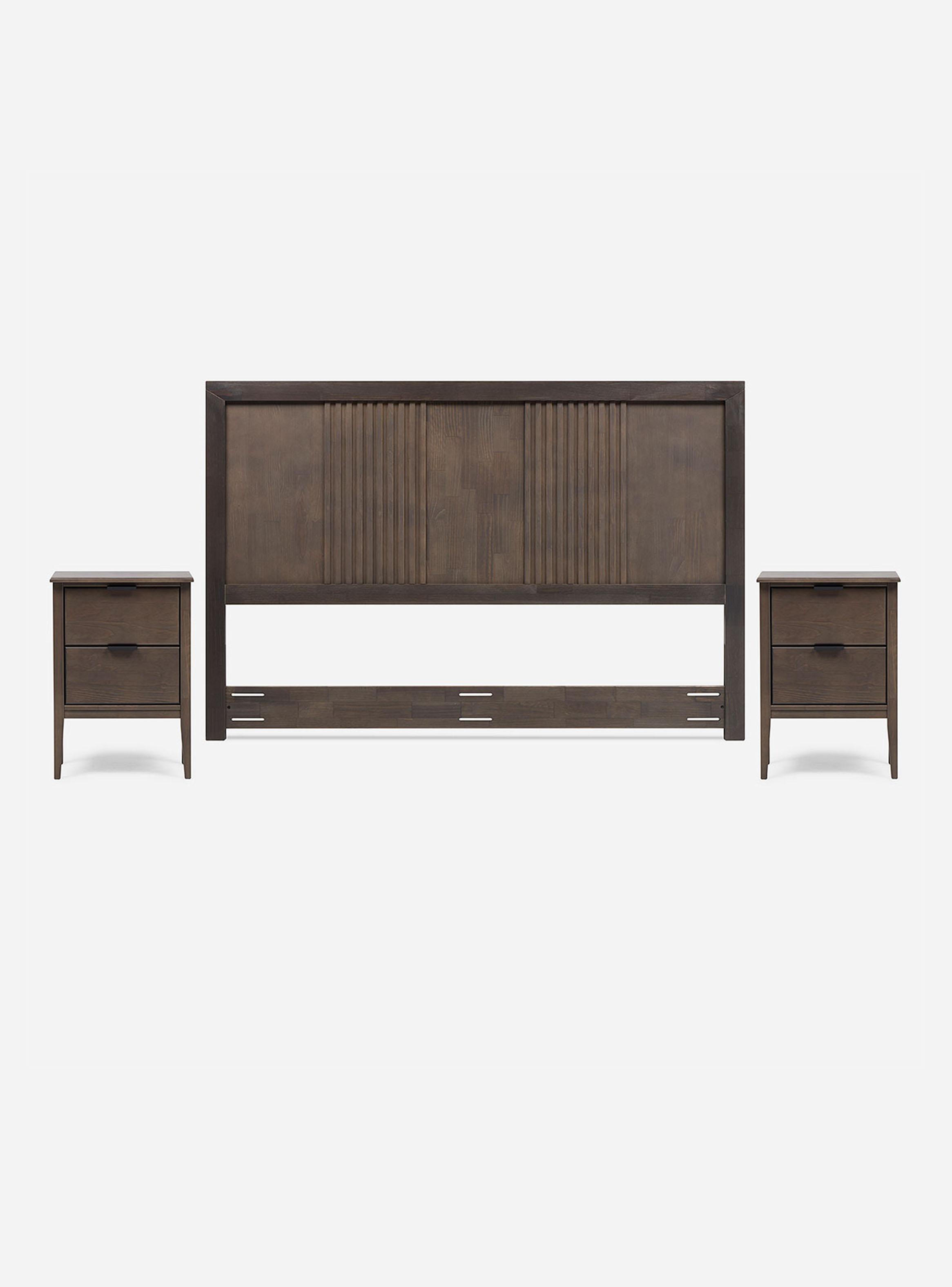 Cama Europea King Driven Base Dividida + Set Marco-2