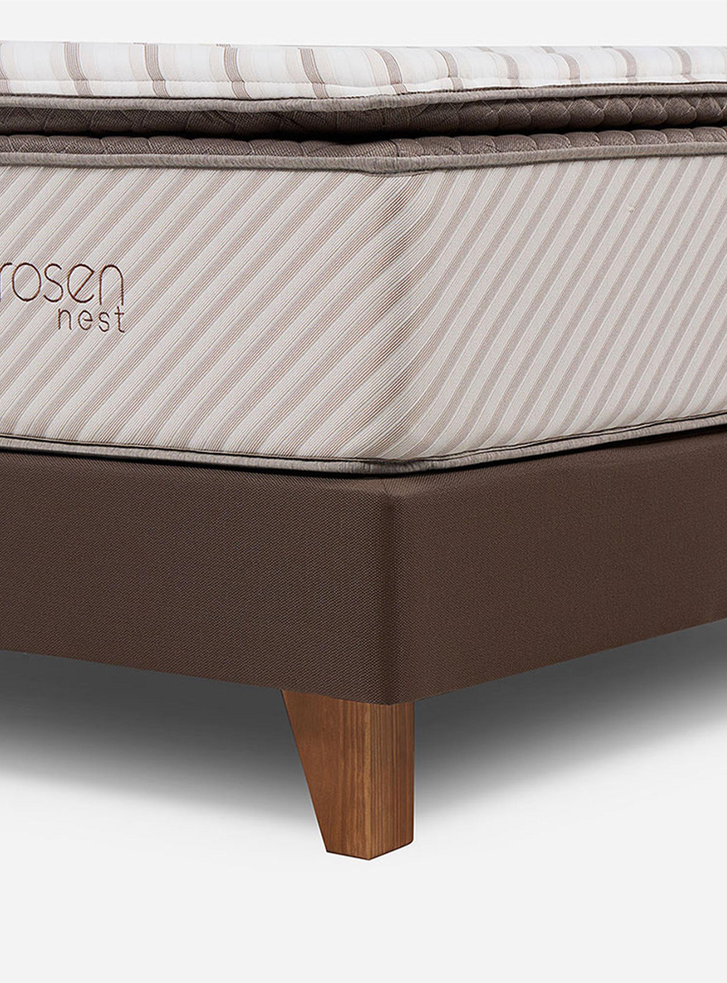 Cama Europea 2 Plazas Nest 1.50x2.00 cm Base Dividida Melrose-5