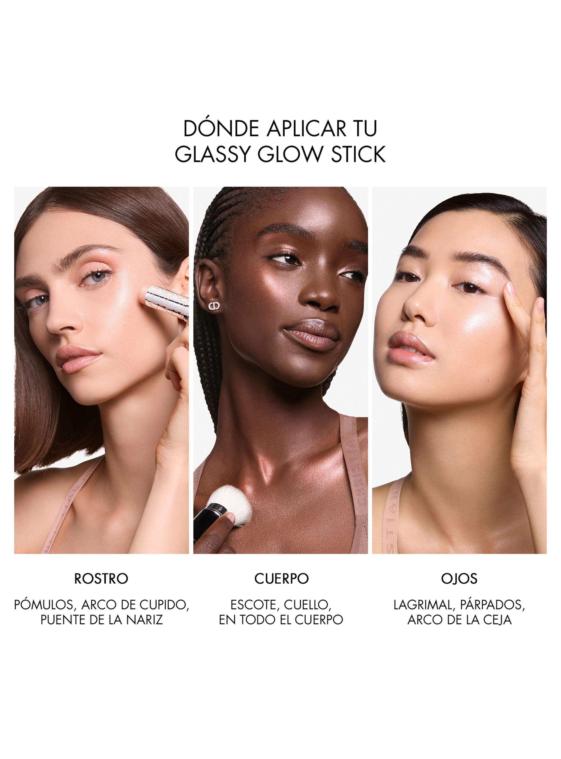 Dior Backstage Glassy Glow Stick Iluminador 035 Glazed Ice-5