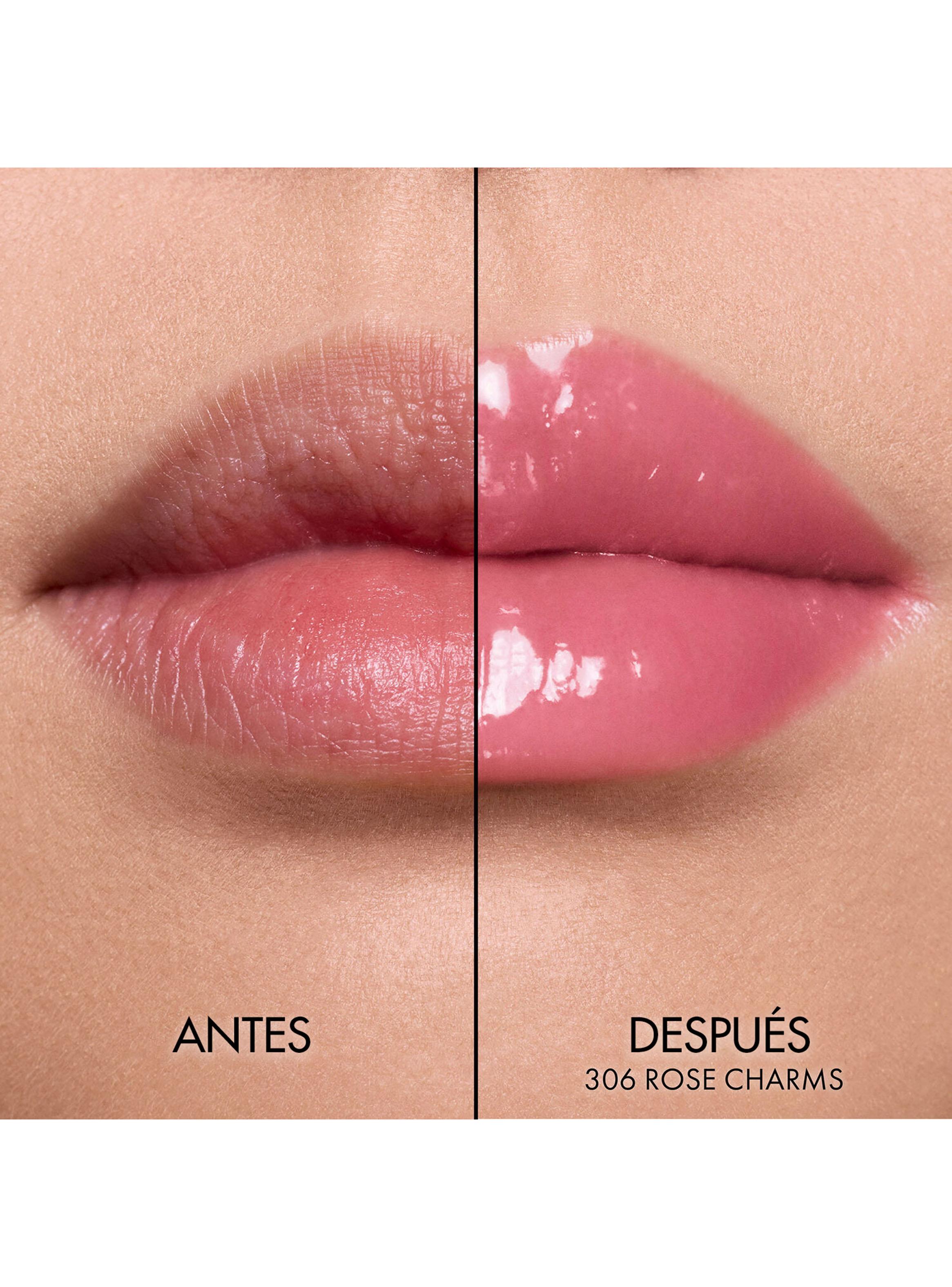 Dior Addict Glass Lipstick Ultrabrillante Hidratante 306 Rose Charms-3