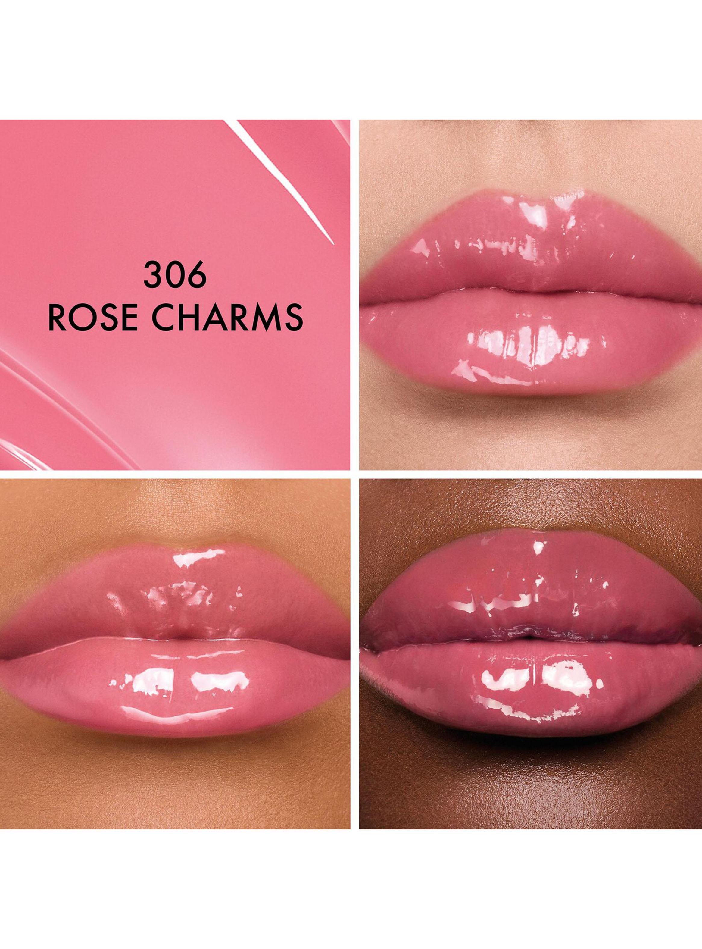 Dior Addict Glass Lipstick Ultrabrillante Hidratante 306 Rose Charms-4