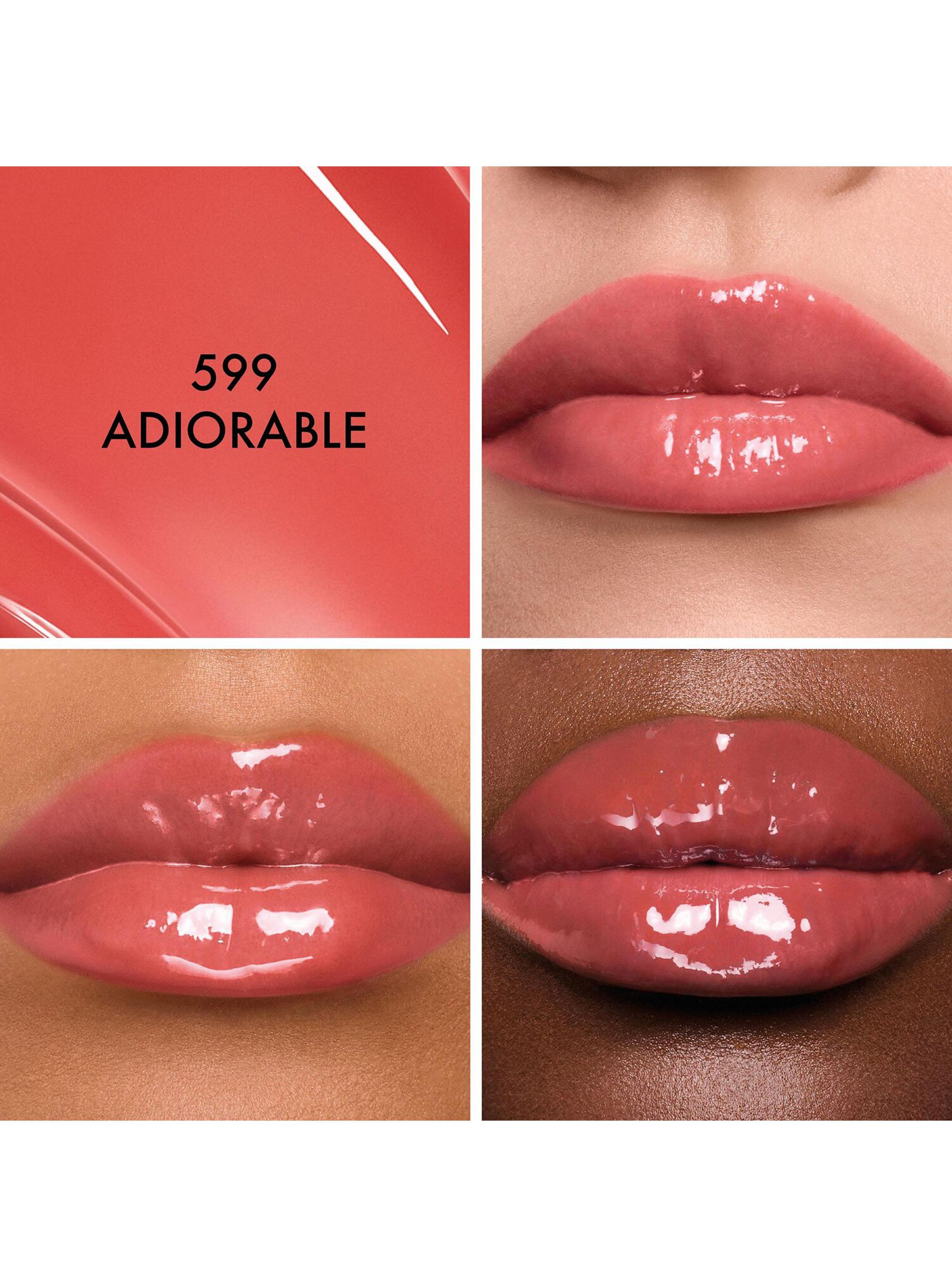 Dior Addict Glass Lipstick Ultrabrillante Hidratante 599 Adiorable-4