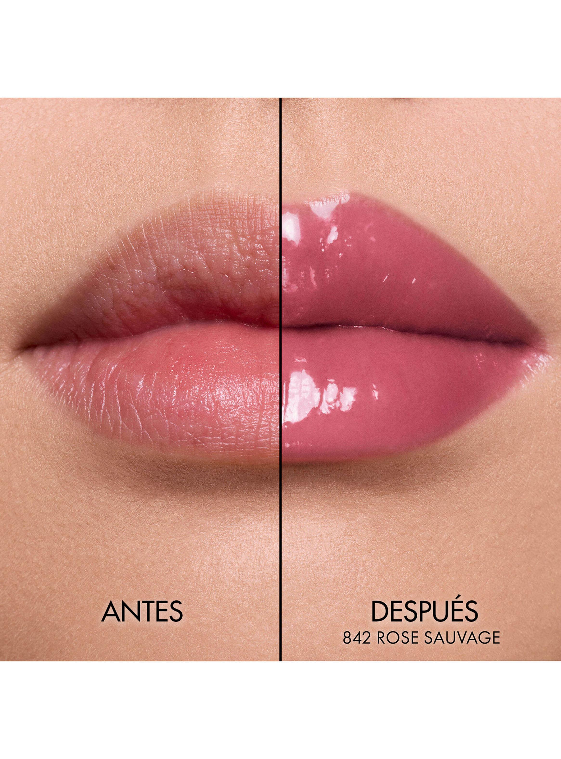 Dior Addict Glass Lipstick Ultrabrillante Hidratante 842 Rose Sauvage-3