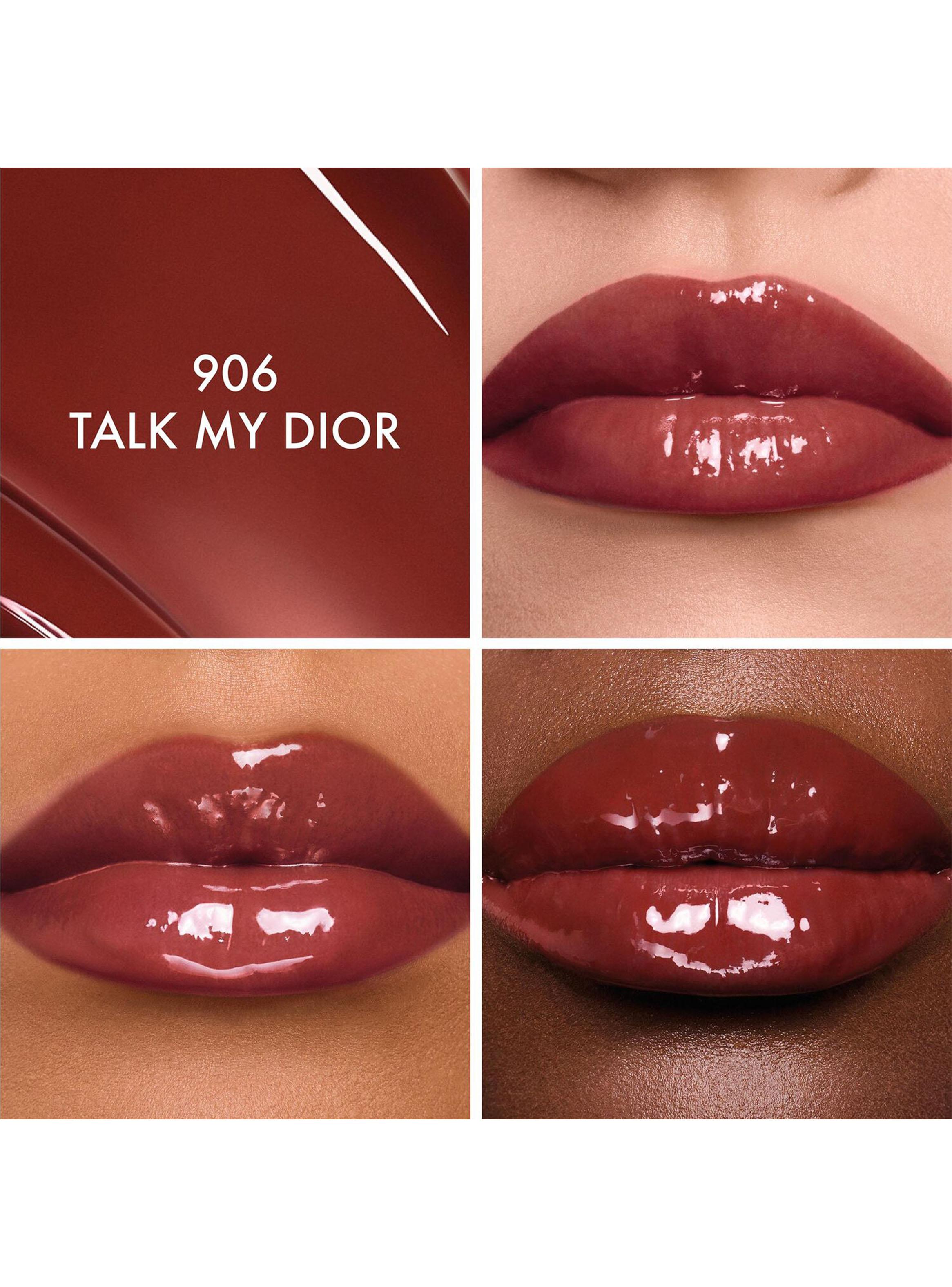 Dior Addict Glass Lipstick Ultrabrillante Hidratante 906 Talk My Dior-4