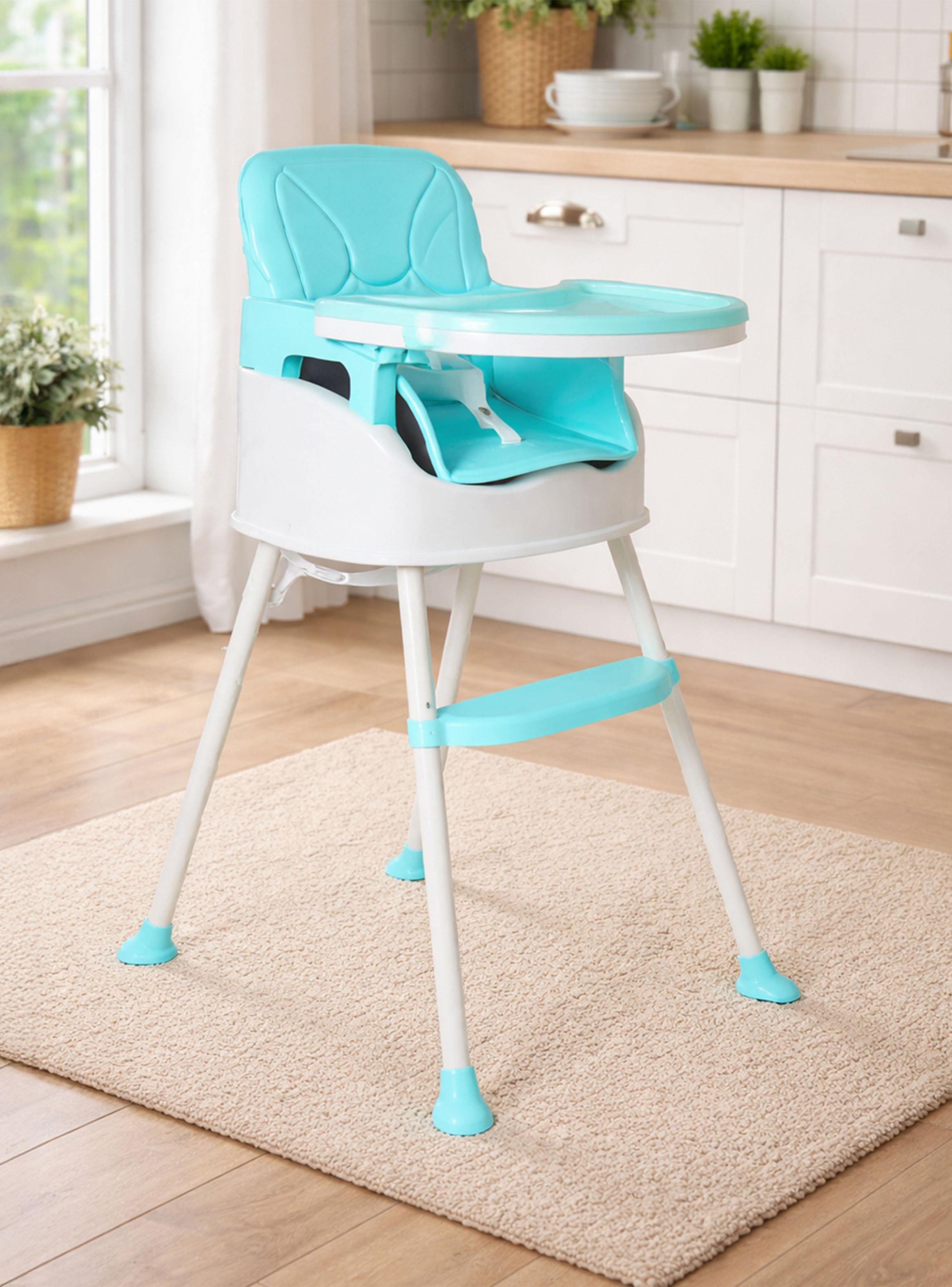 Silla Kidscool de Comer Pony Azul-5