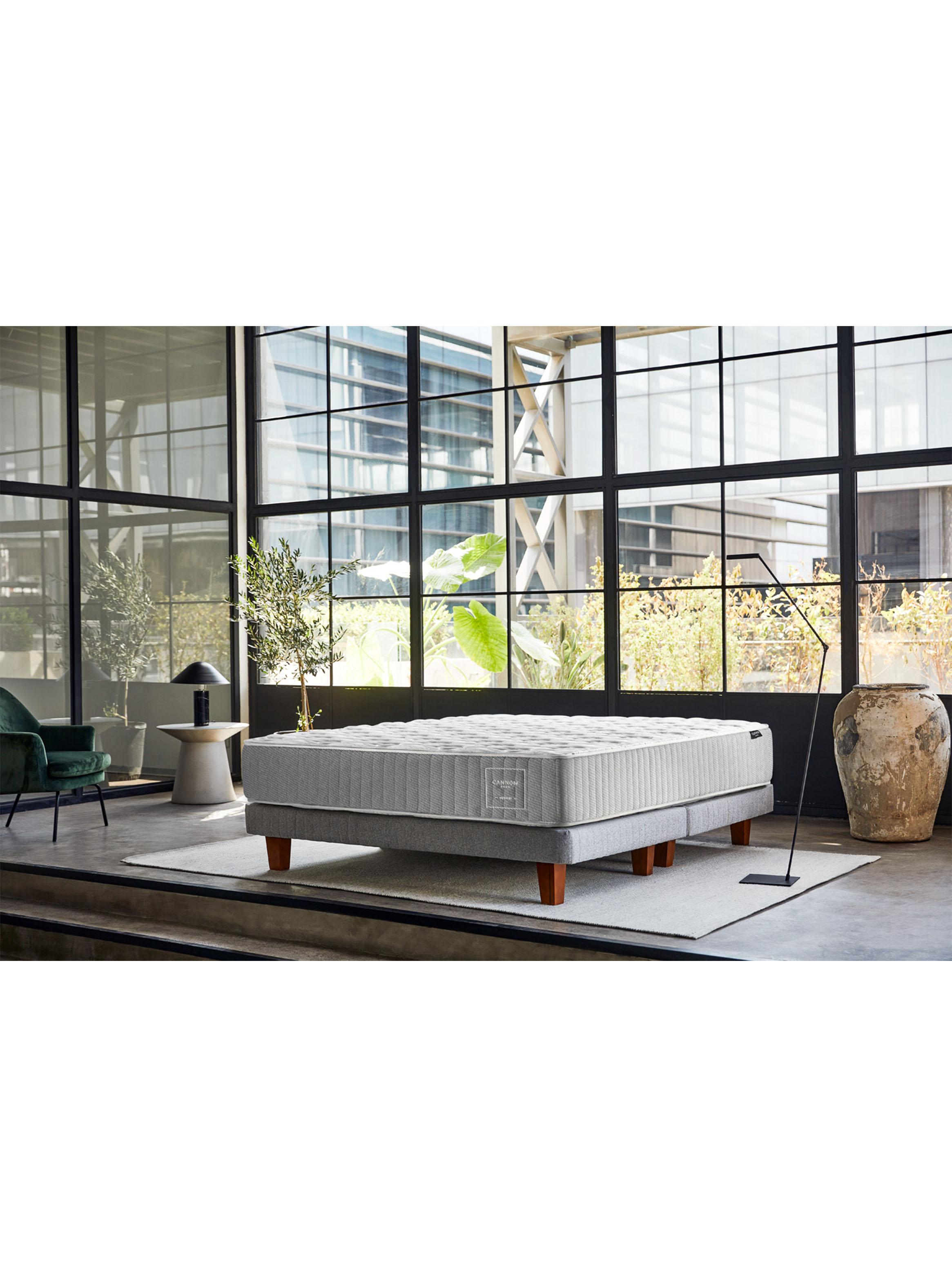 Cama Europea Hybrid Cotton 2 Plazas Base Dividida-5