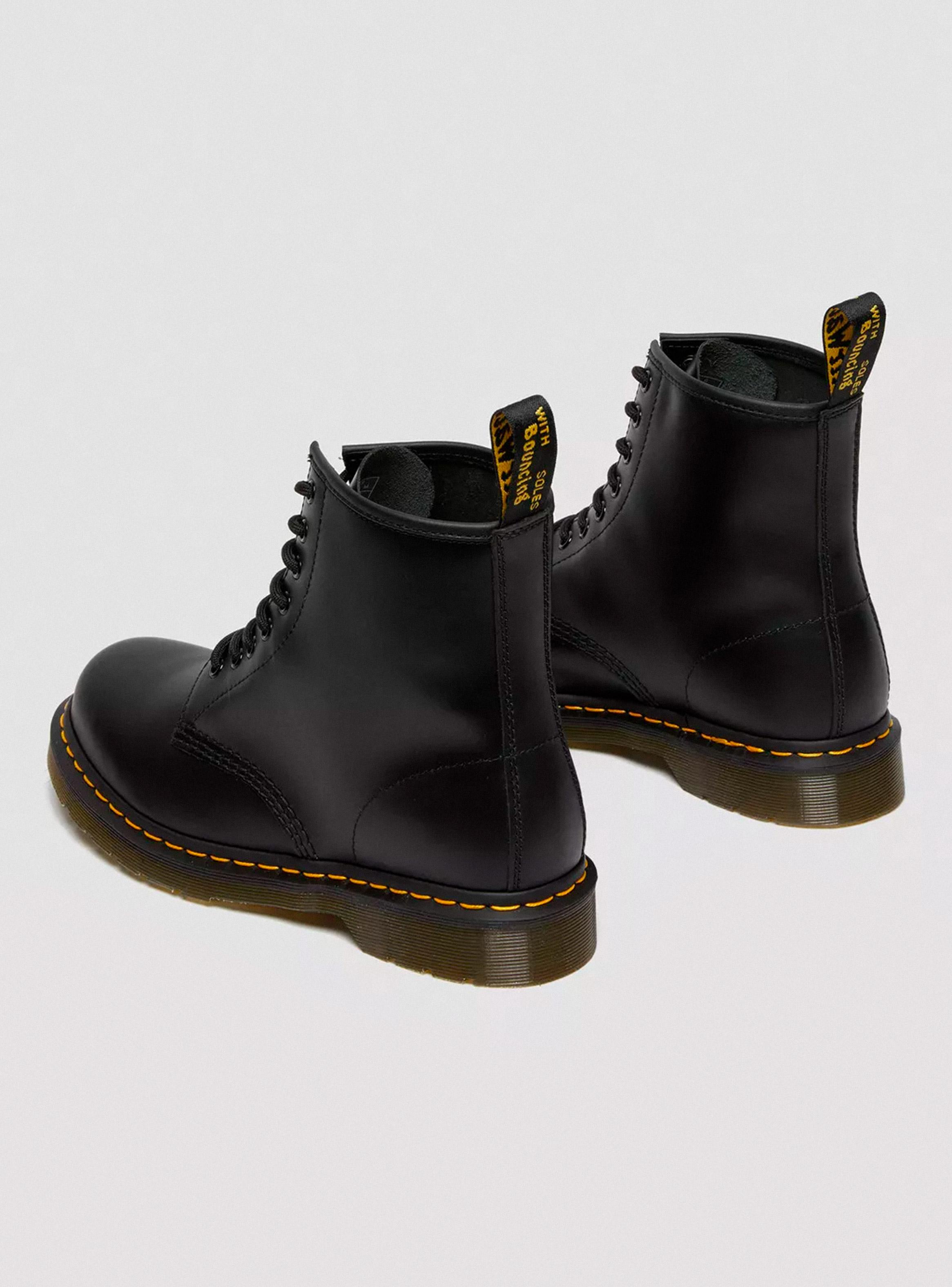 Botín Cuero Black Smooth Hombre-2