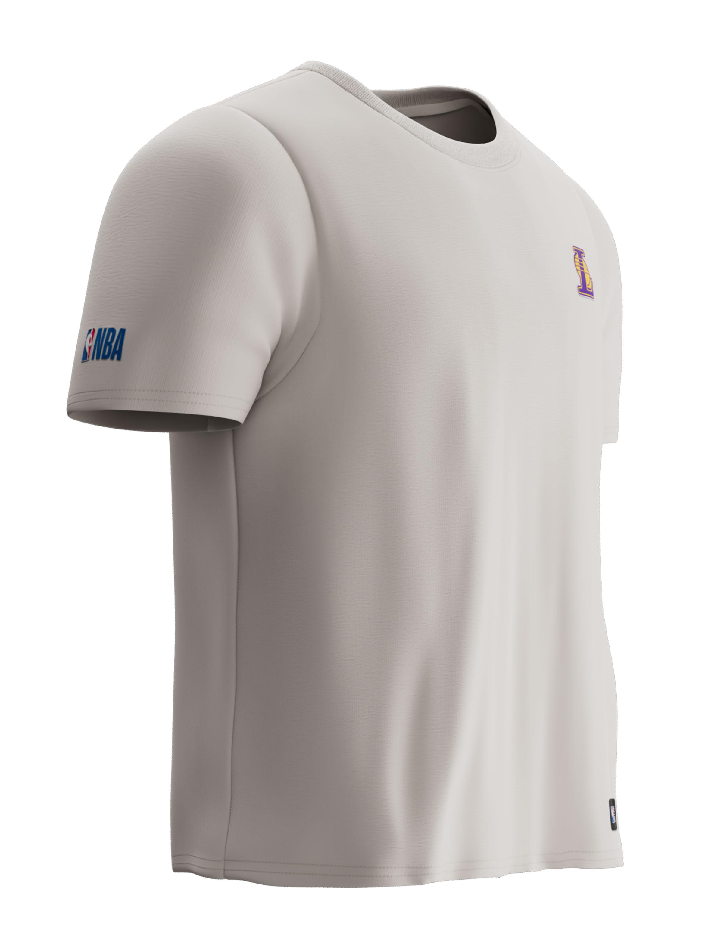 Polera Manga Corta Lakers Logo-2