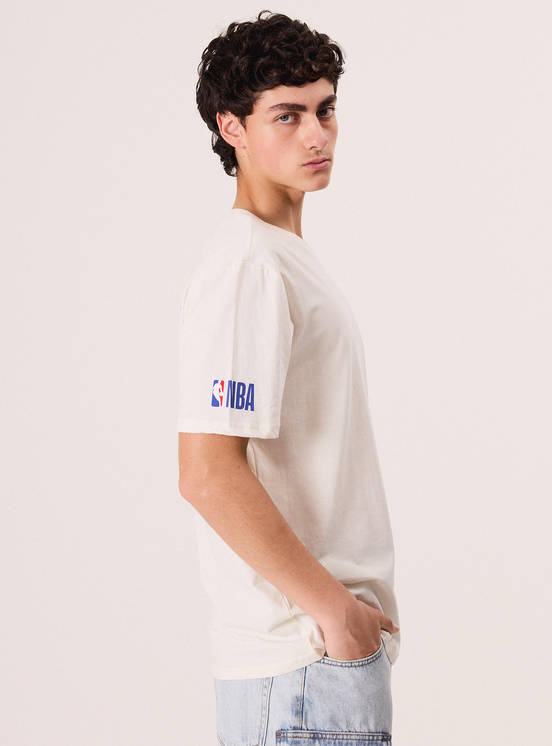 Polera Manga Corta Lakers Logo-1