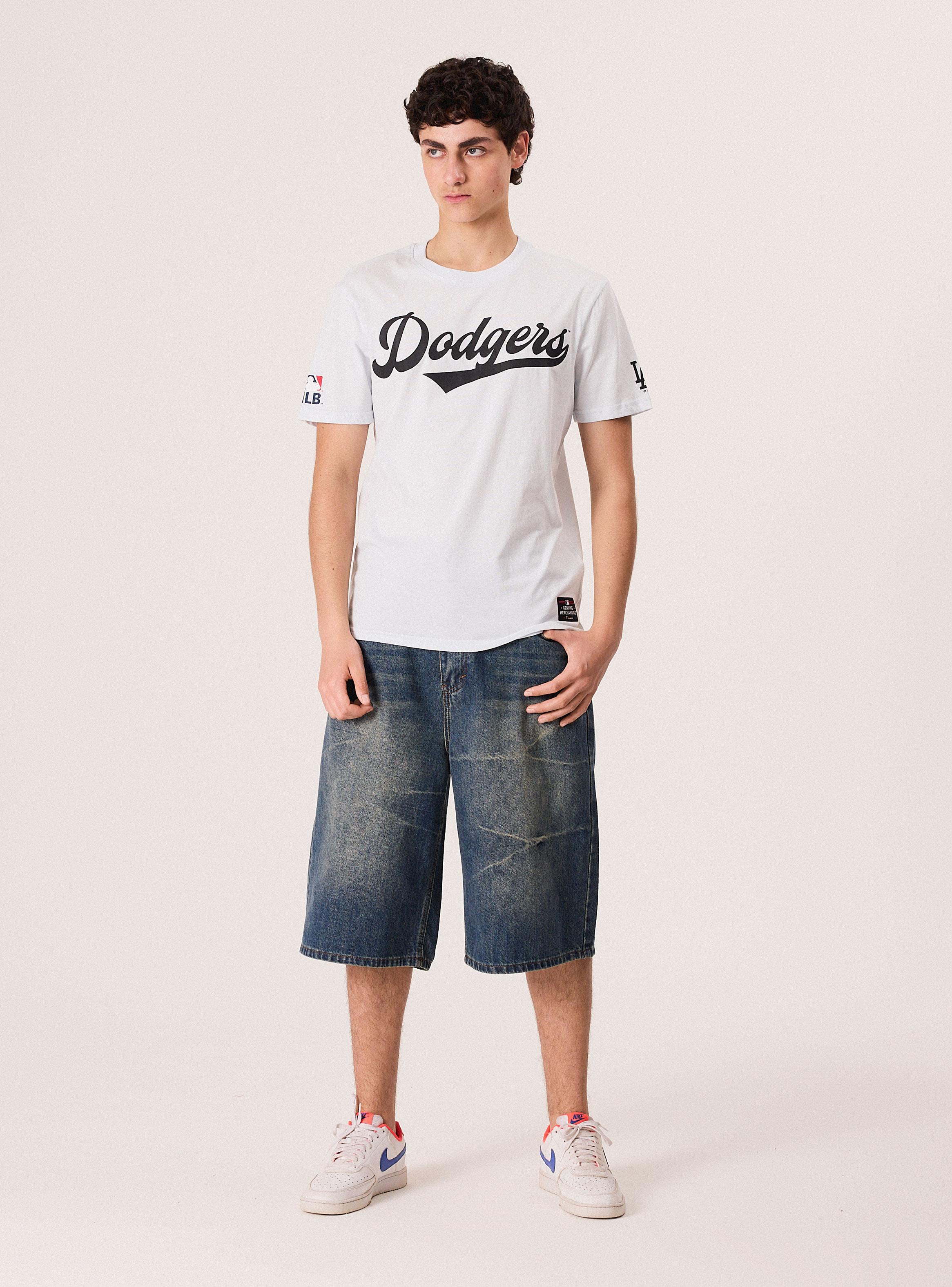 Polera Manga Corta Dodgers-4