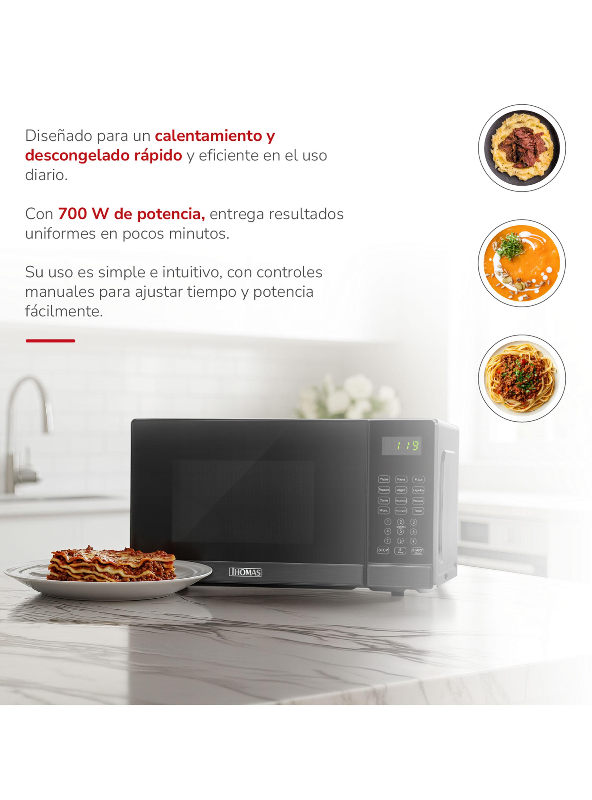 Microondas Digital HeatTouch 20 Litros TH-MW20DN-4