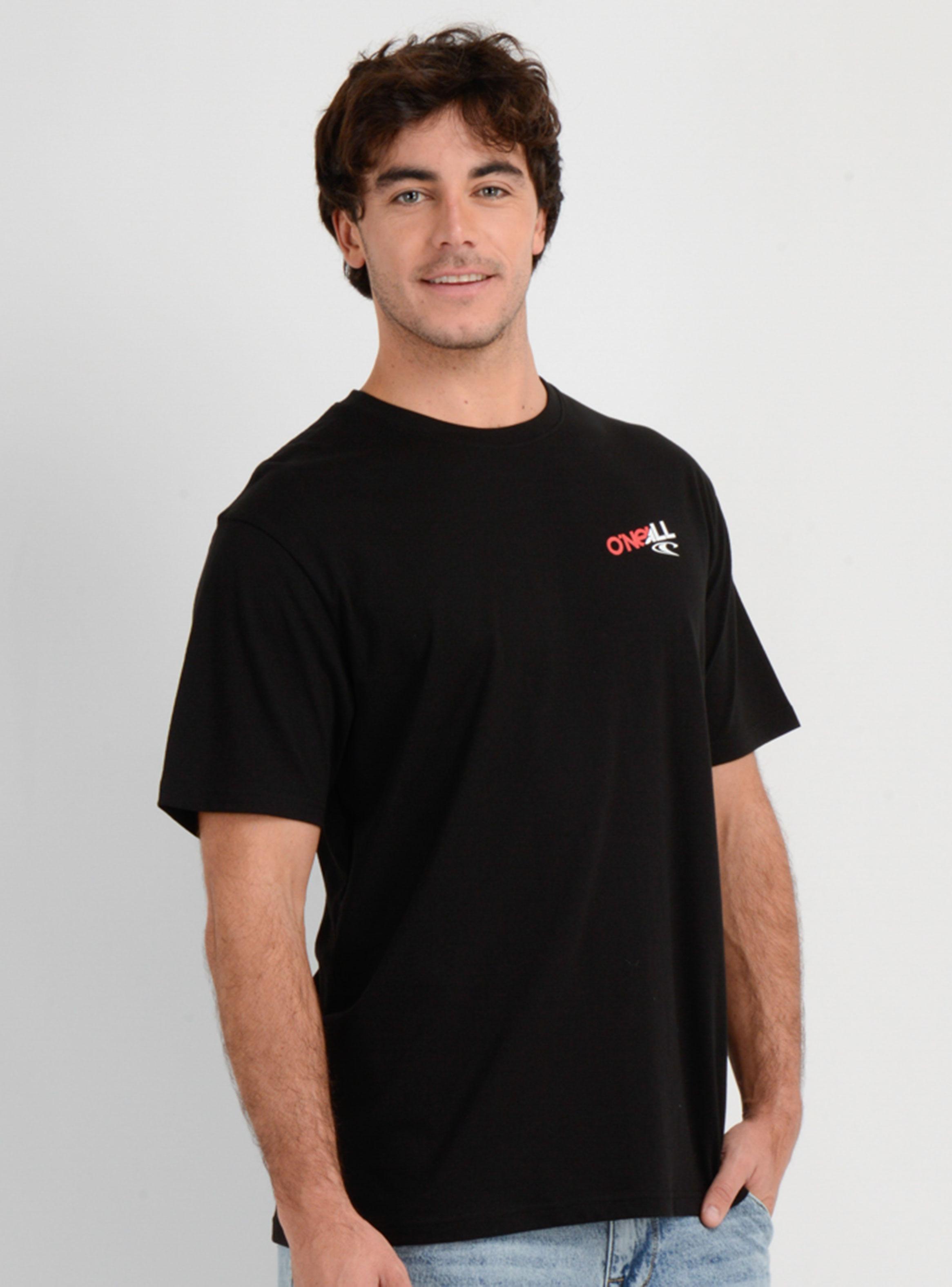Polera Manga Corta Estampado Trasero-2
