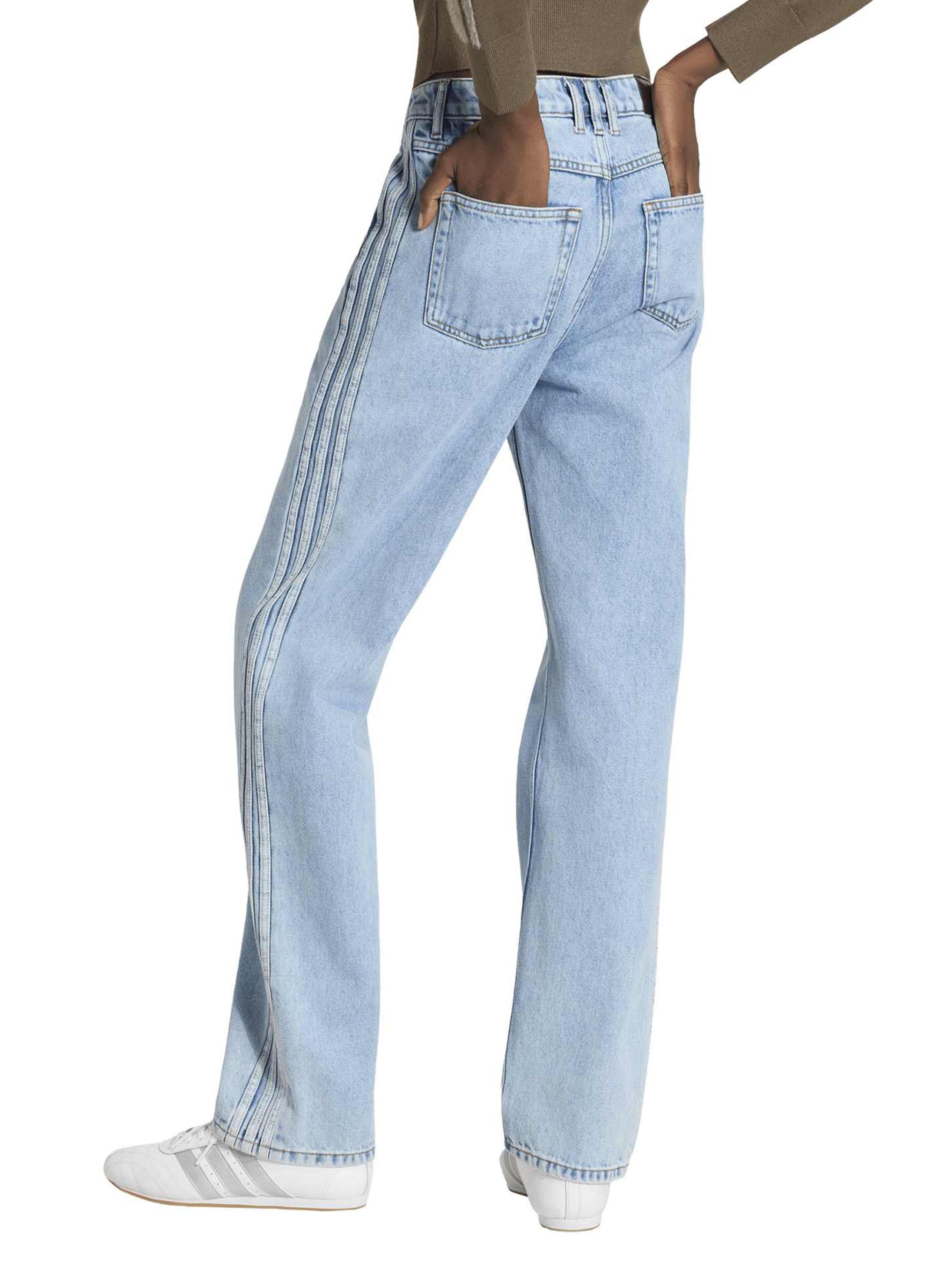 Pantalón Firebird Recto Tiro Medio Tejido Denim-1