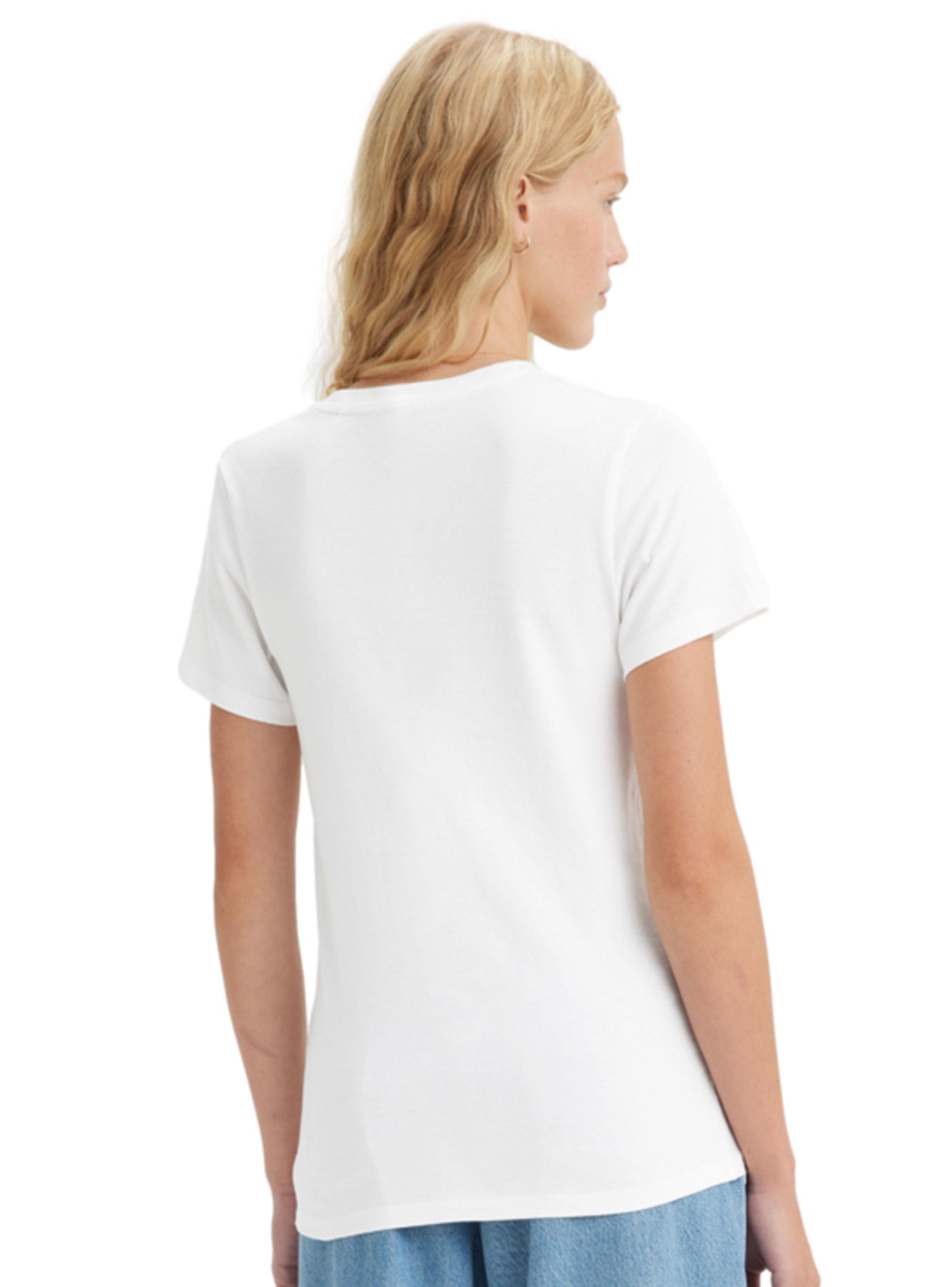Polera Manga Corta Cuello V Regular Básico-1