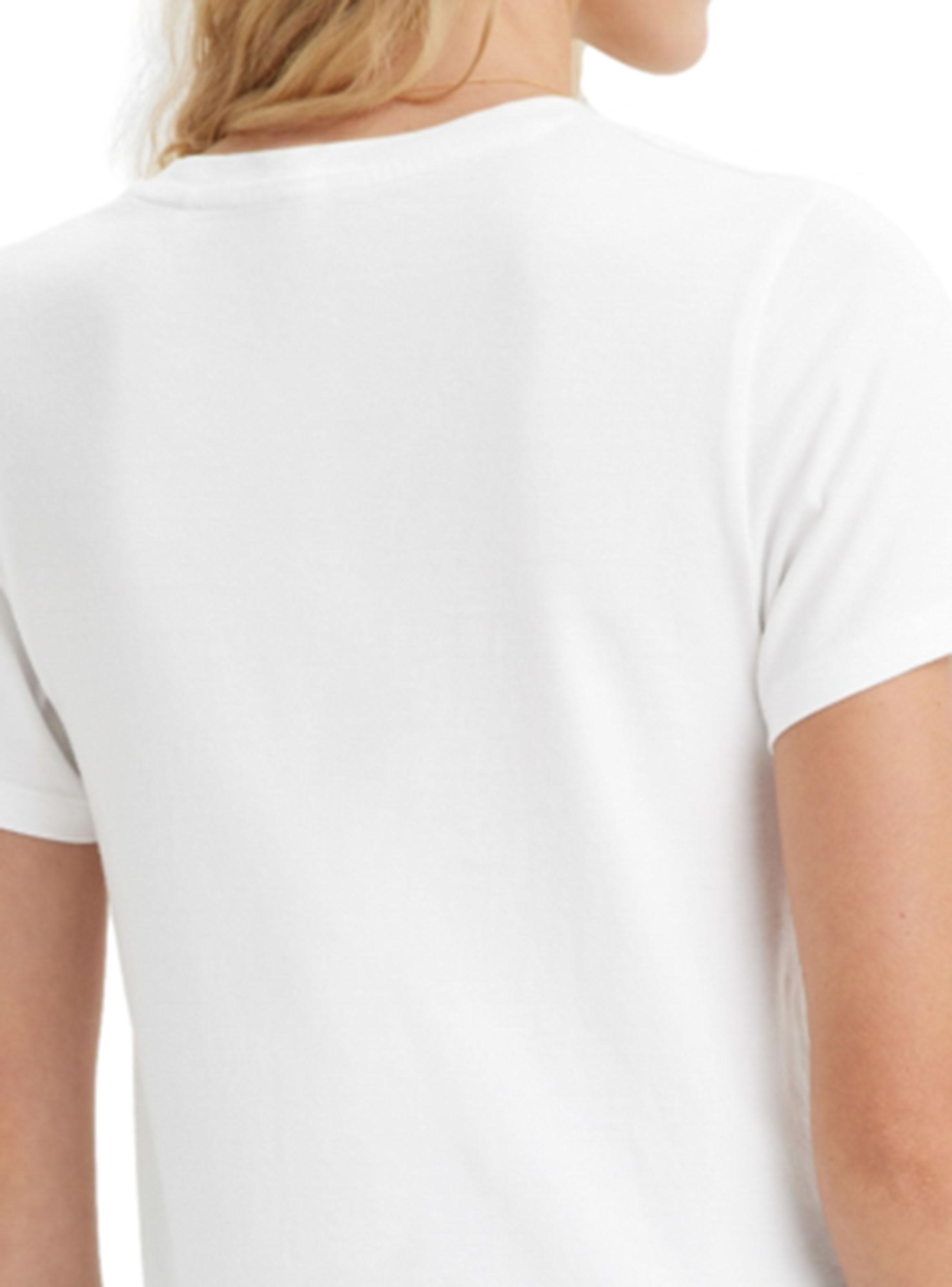 Polera Manga Corta Cuello V Regular Básico-3