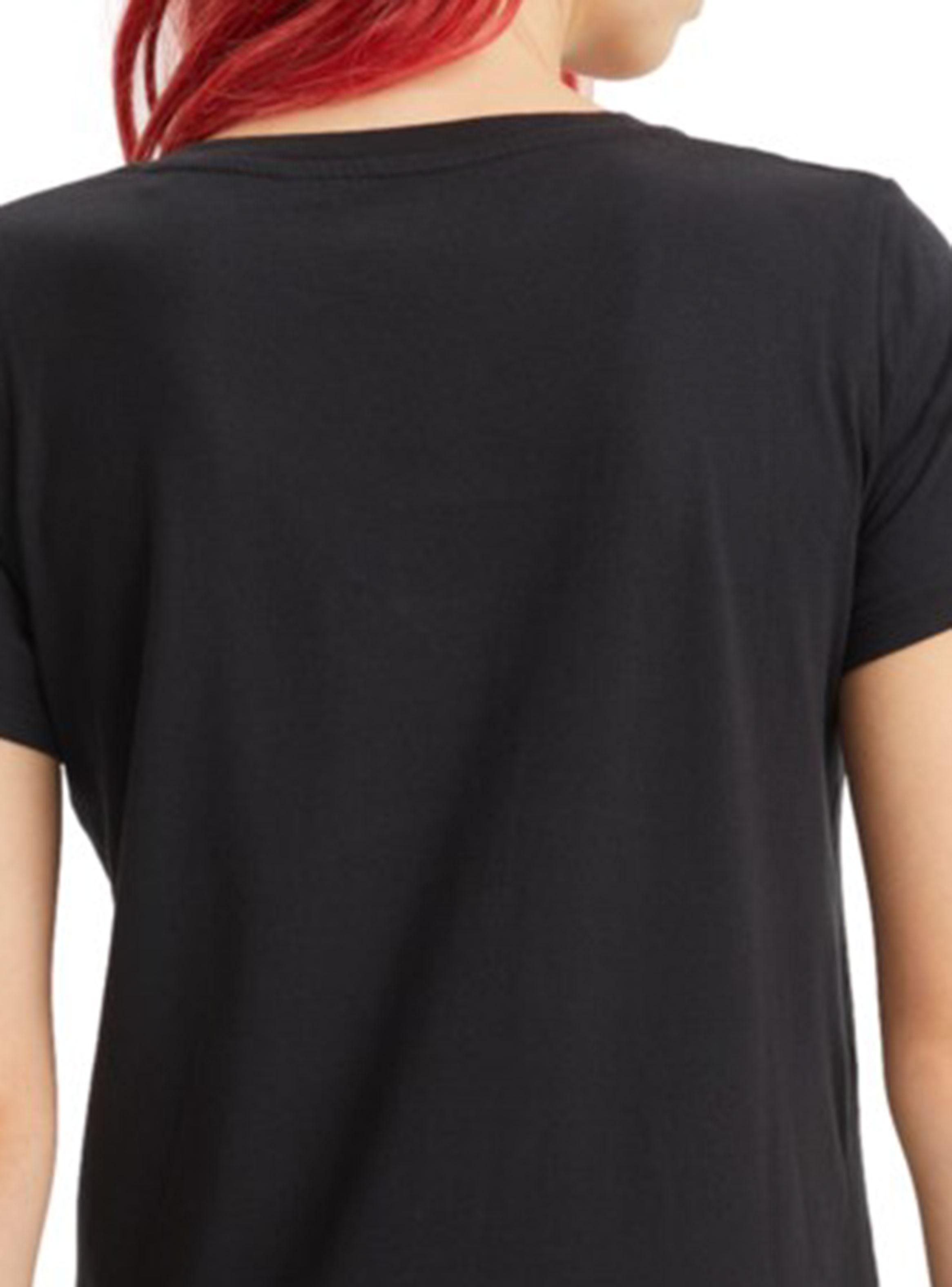 Polera Manga Corta con Cuello V Regular-3