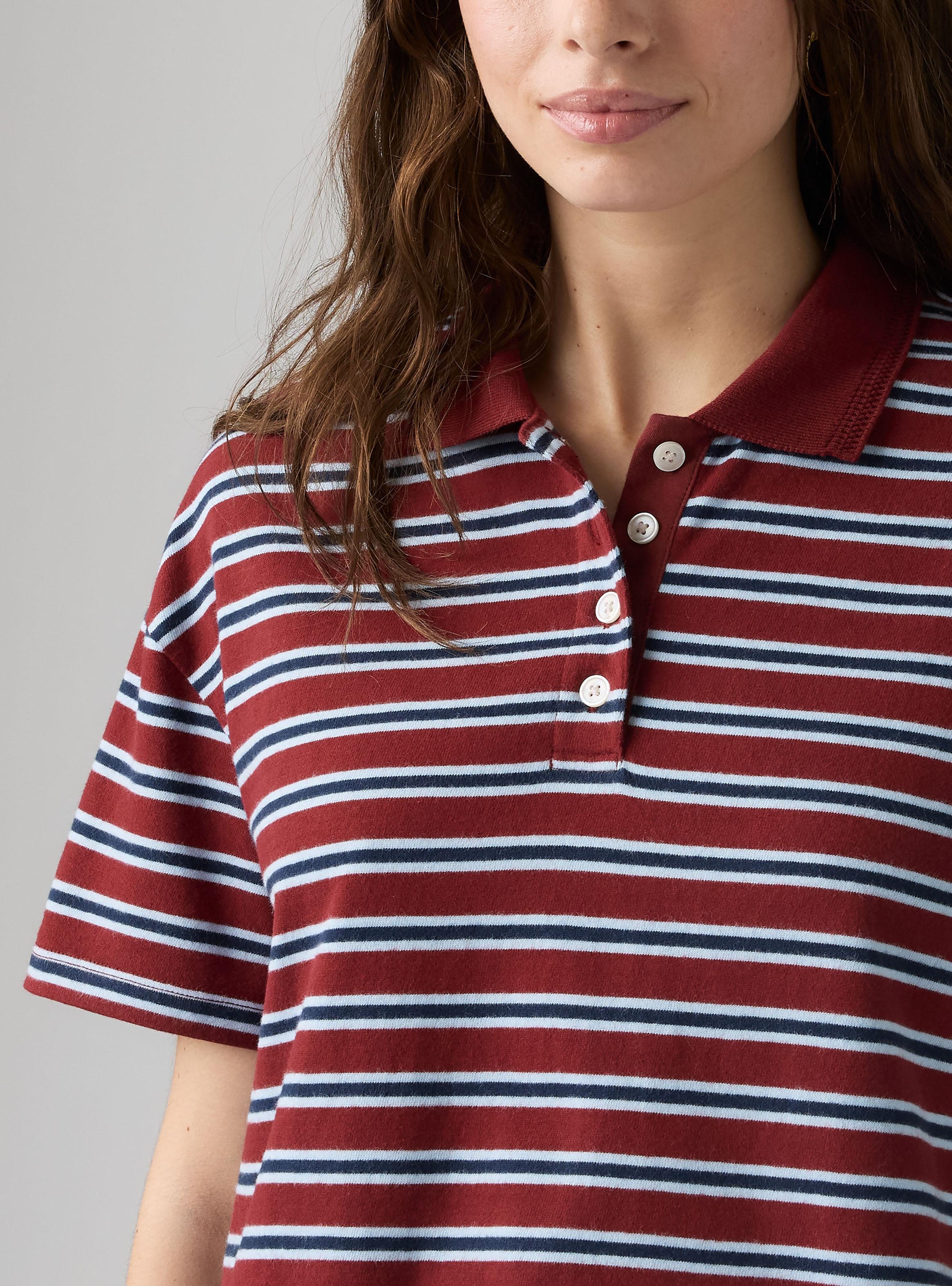 Polera Manga Corta Polo Botones-3