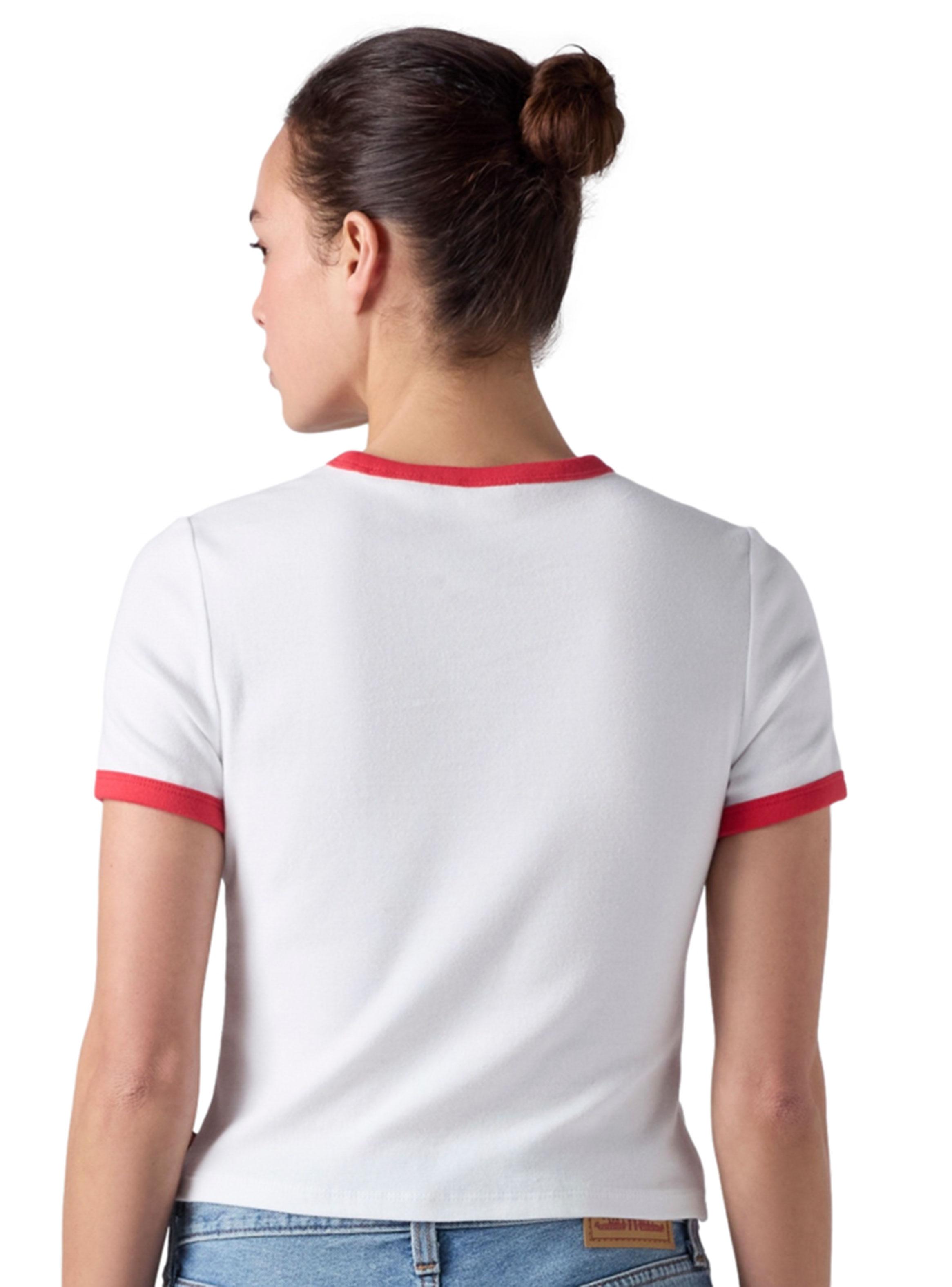 Polera Manga Corta Básica Escote Redondo-1