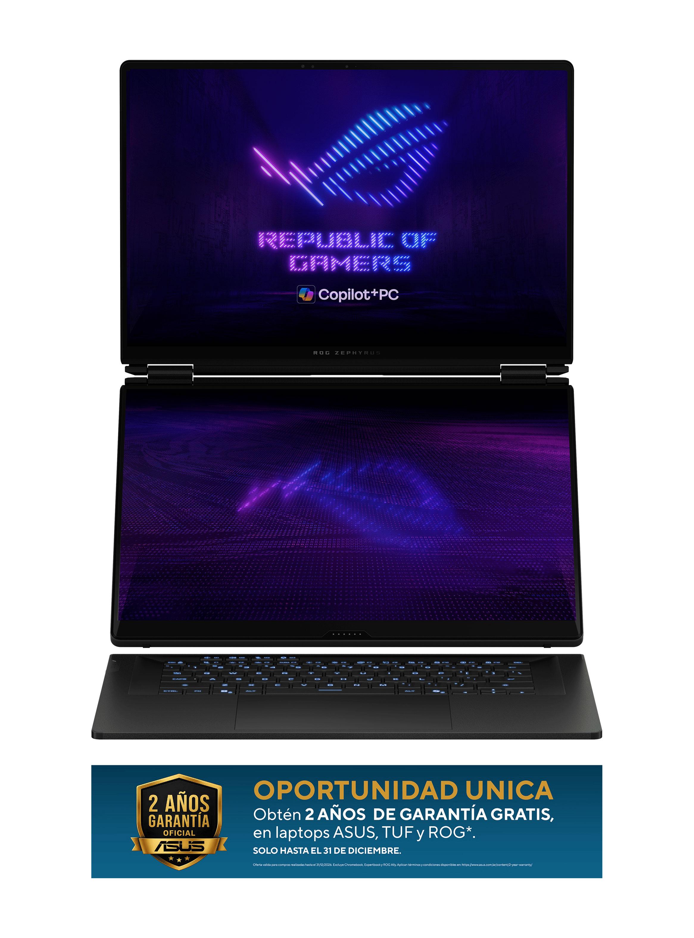 Notebook Gamer ROG Zephyrus Duo 16 GX651 Intel Ultra 9 RTX 5090 64GB RAM 2TB SSD 16' 3K 120Hz Touch-2