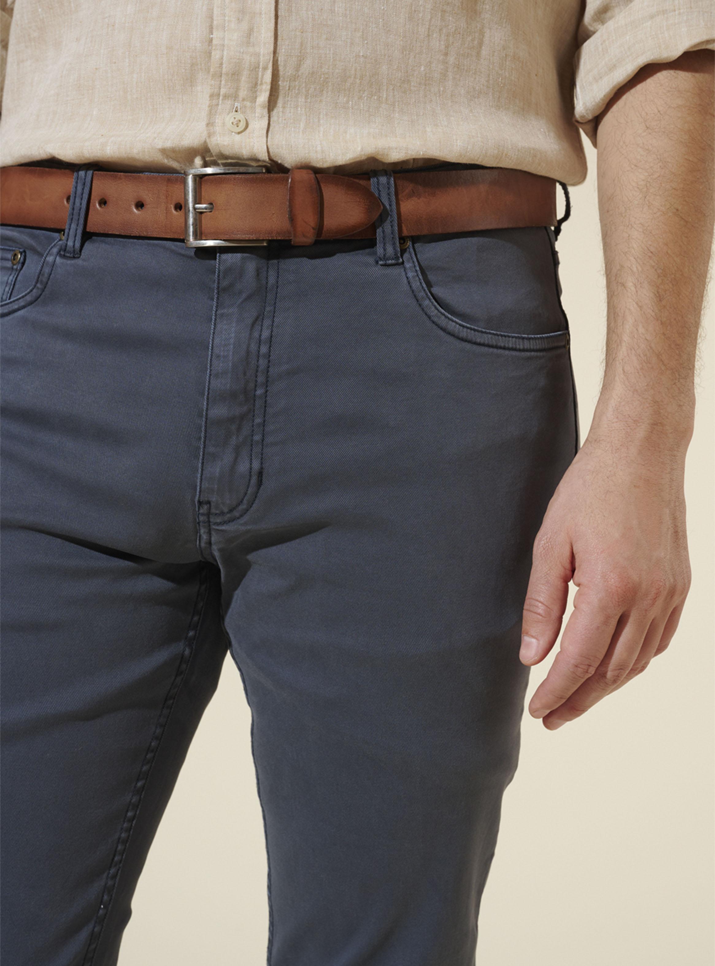 Pantalón Sport Liso 5 Pocket Slim Comfort-2