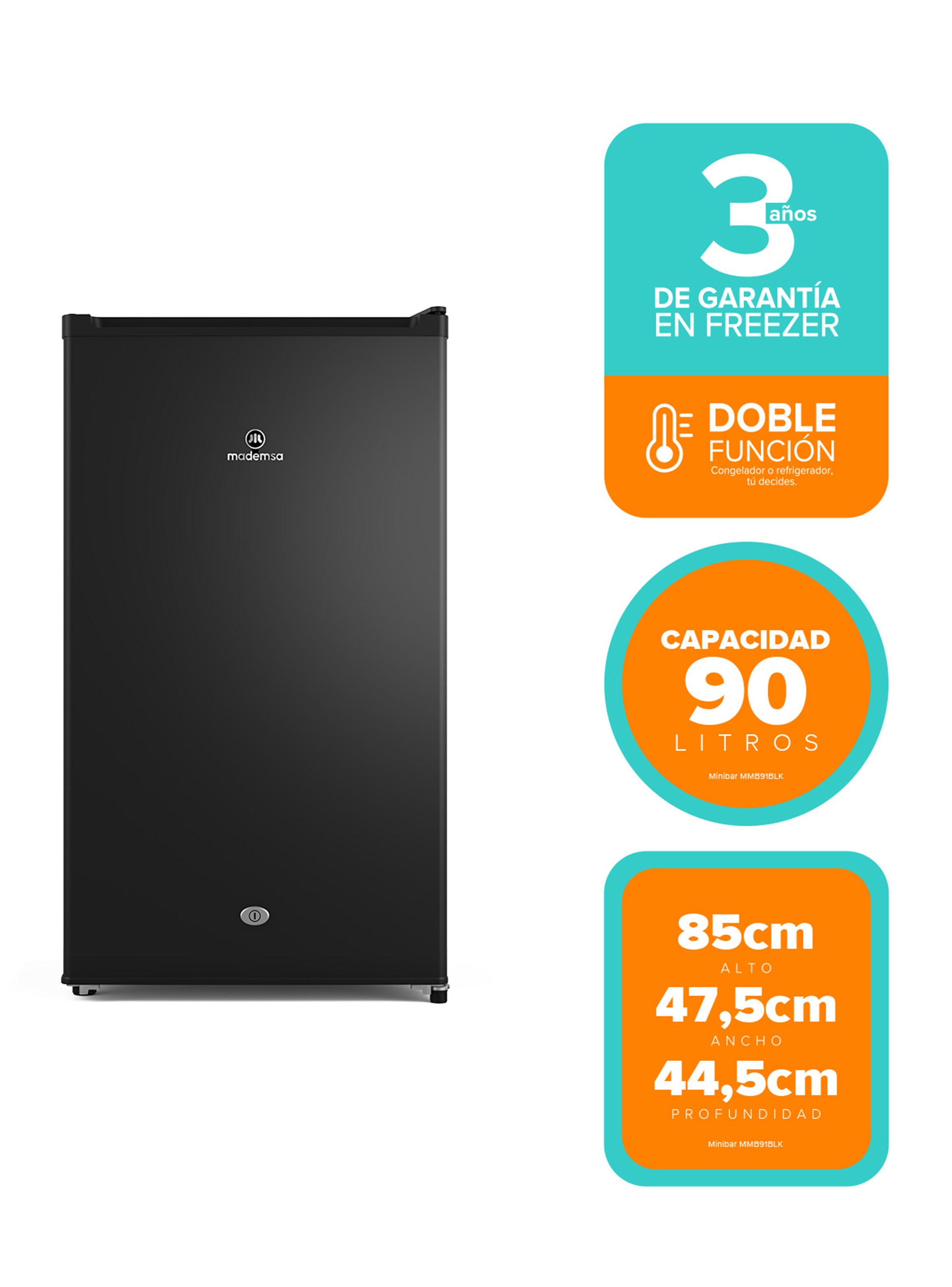 Minibar Frío Directo 90 Litros MMB 91 BLK-1