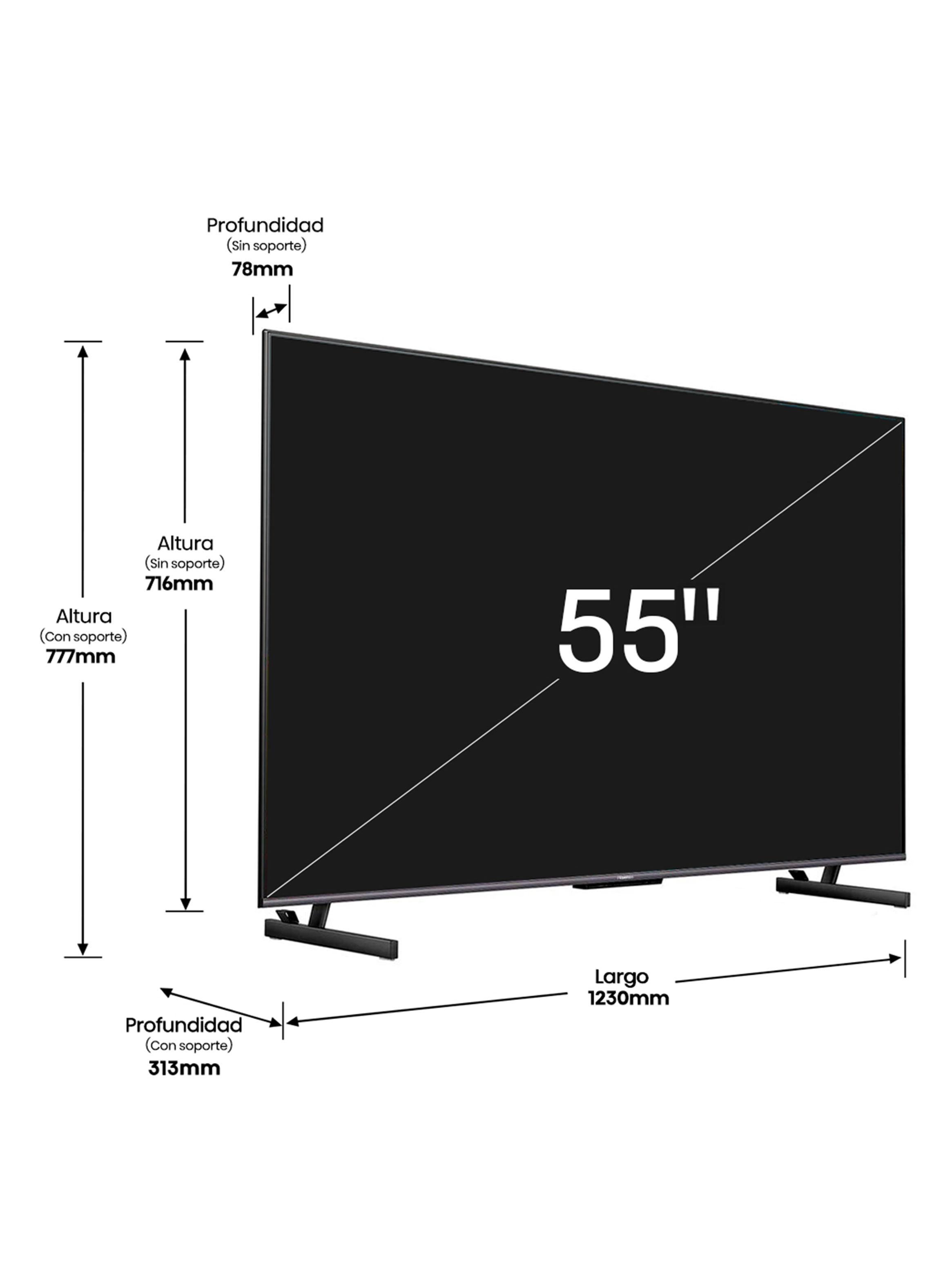Mini LED Smart TV 55" 4K Google TV 55U65MK-1