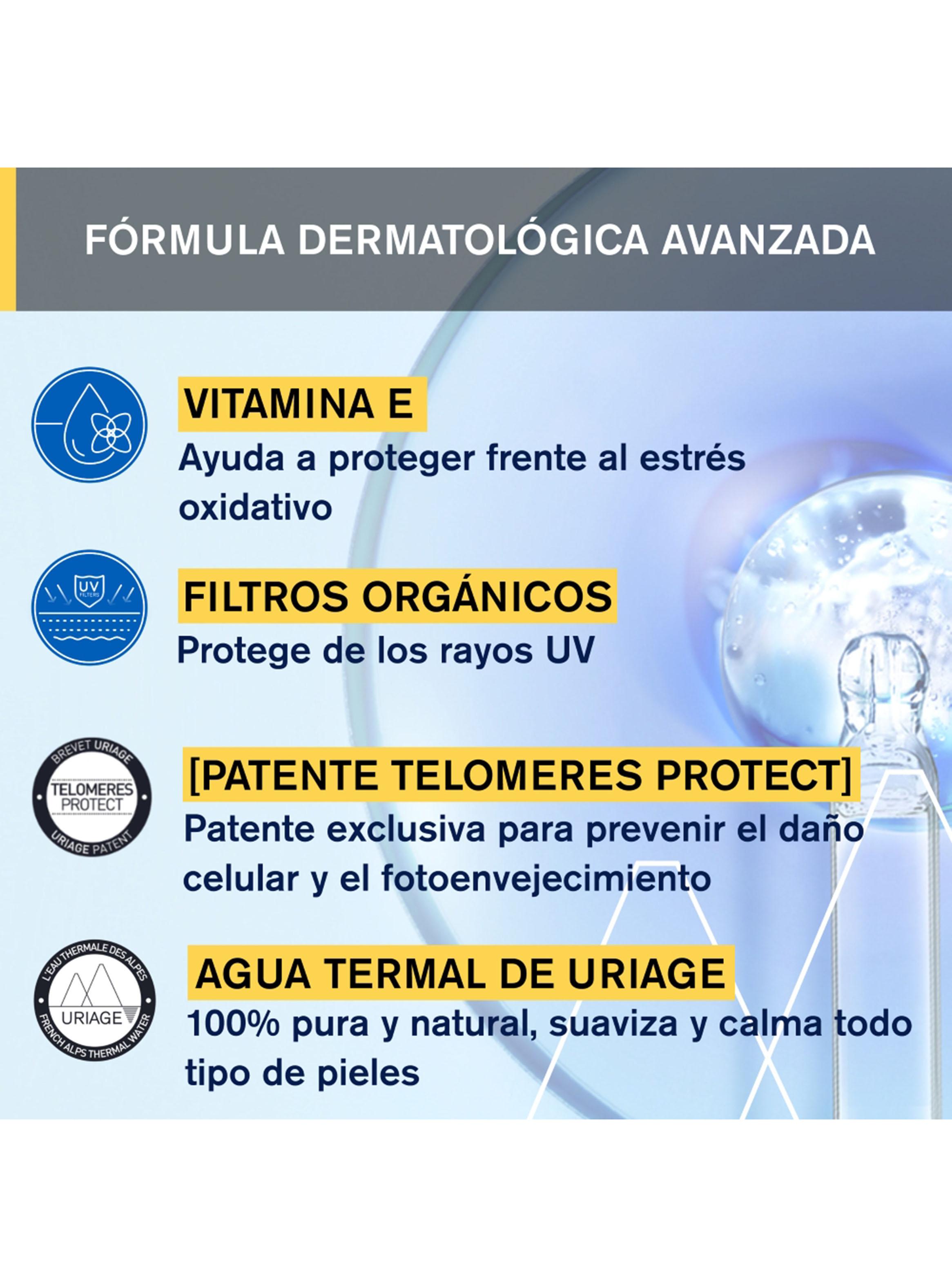 Protector Solar Bariésun Fluido Ultra ligero SPF50+ 30 ml Uriage-3