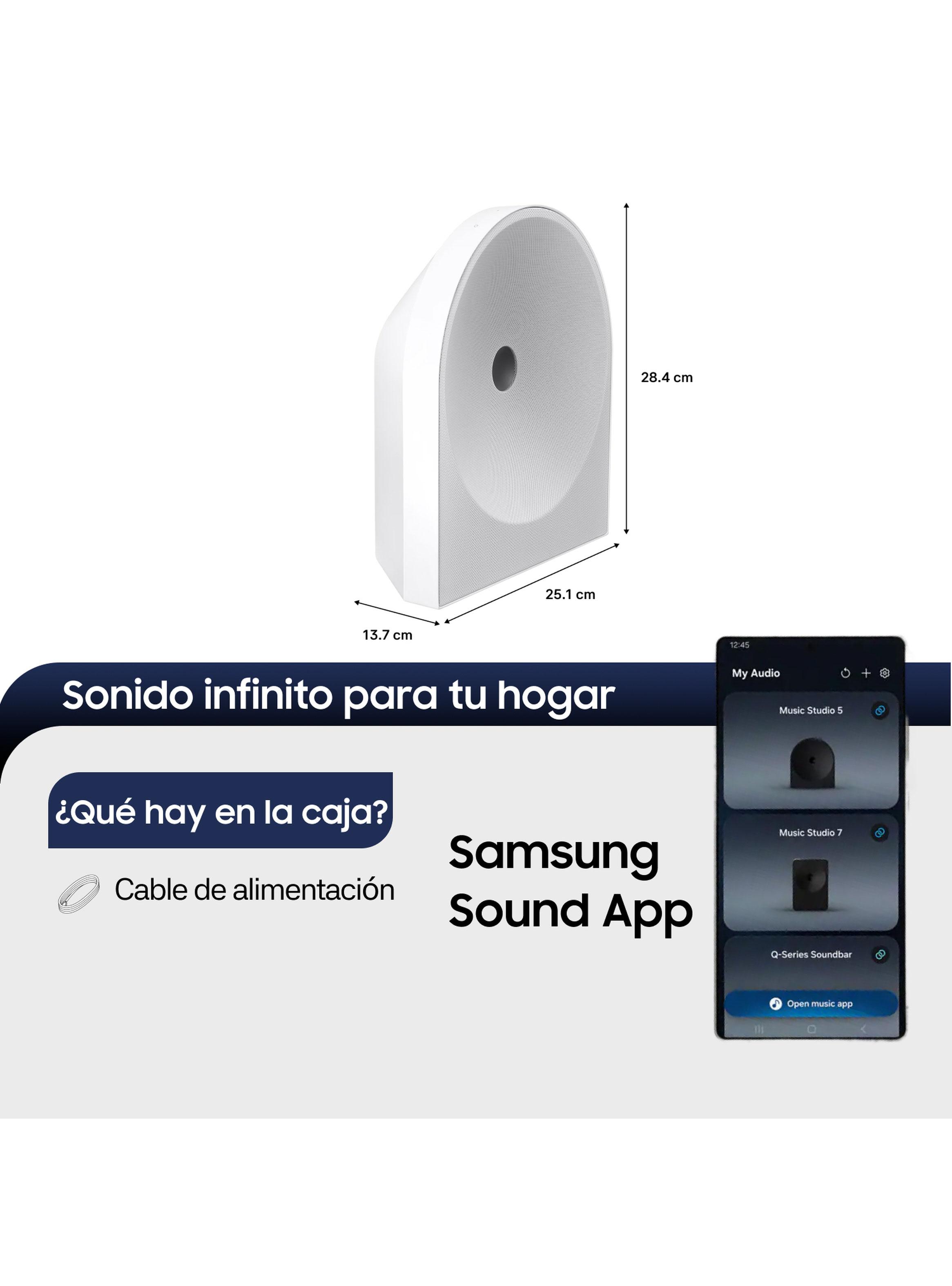 Parlante inalámbrico Wi Fi-Bluetooth Music Studio 5 LS51H 2026-2
