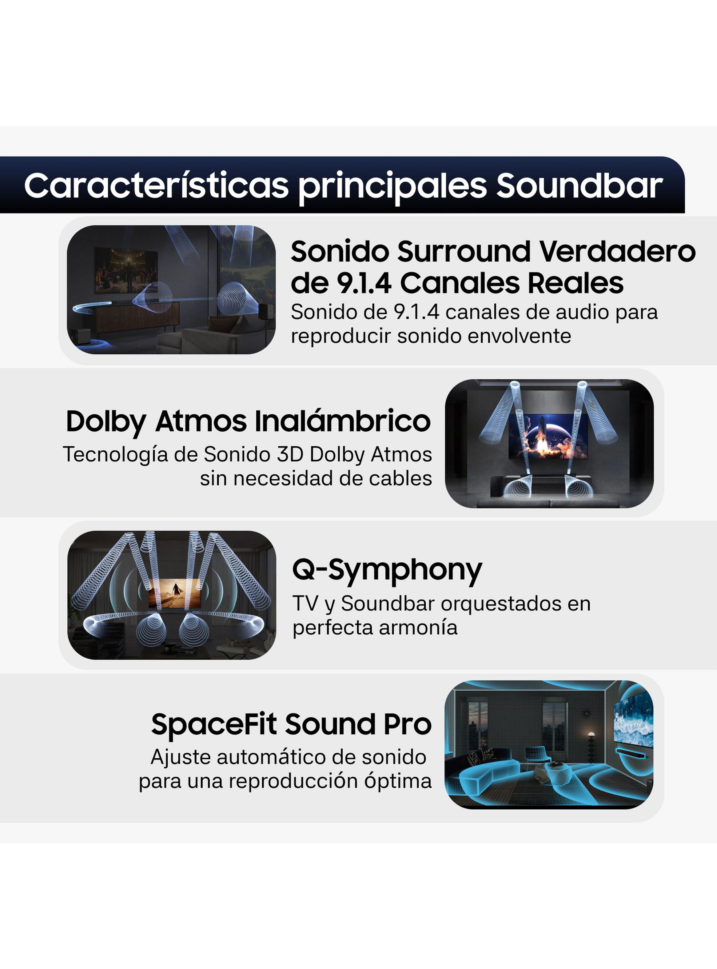 Soundbar Q-Series HW-Q930H 9.1.4ch Subwoofer + Parlantes Traseros 2026-4